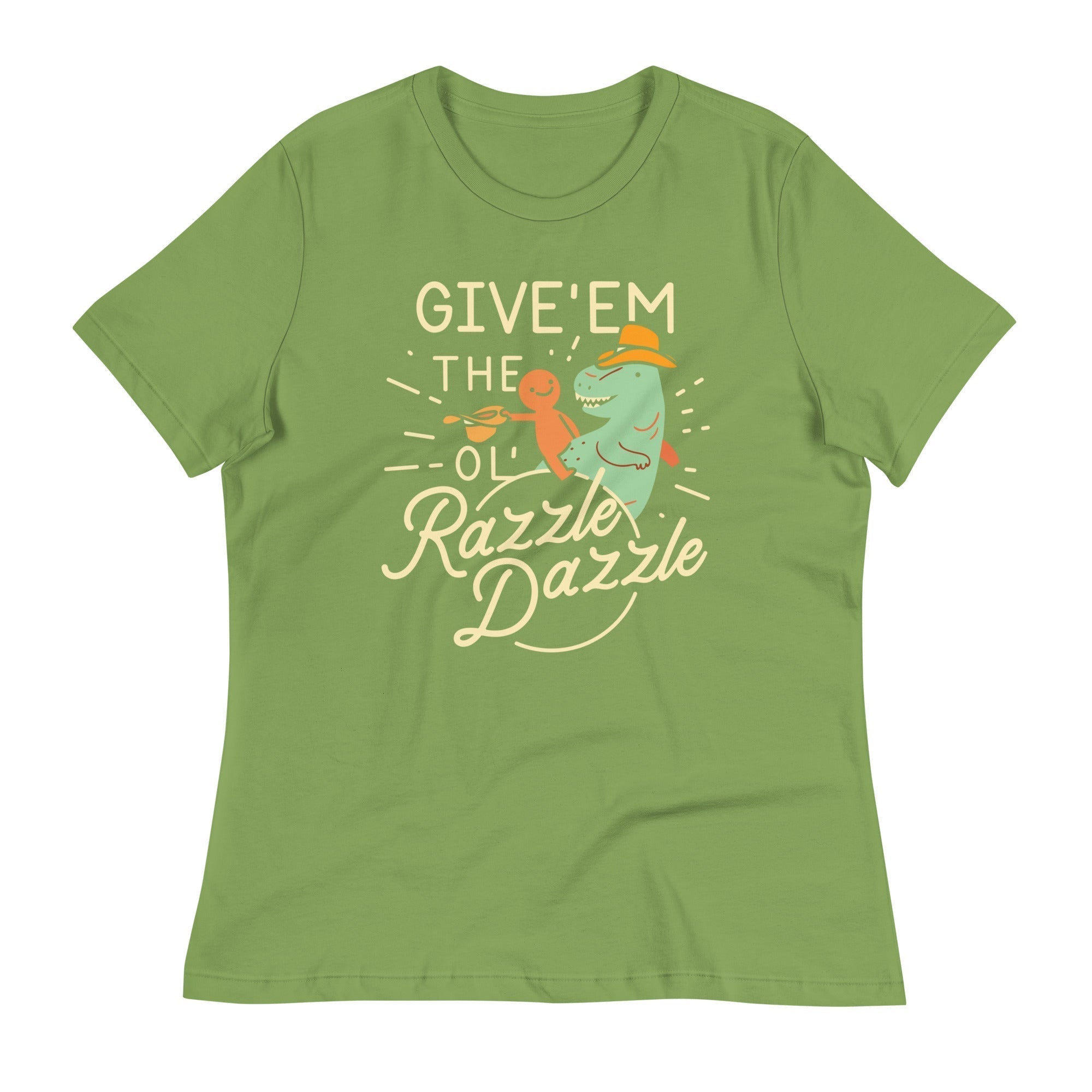 Give'em The Ol' Razzle Dazzle Women's Signature Tee Hoodie, Sweatshirt | PureTeeCo.com (Image 5)