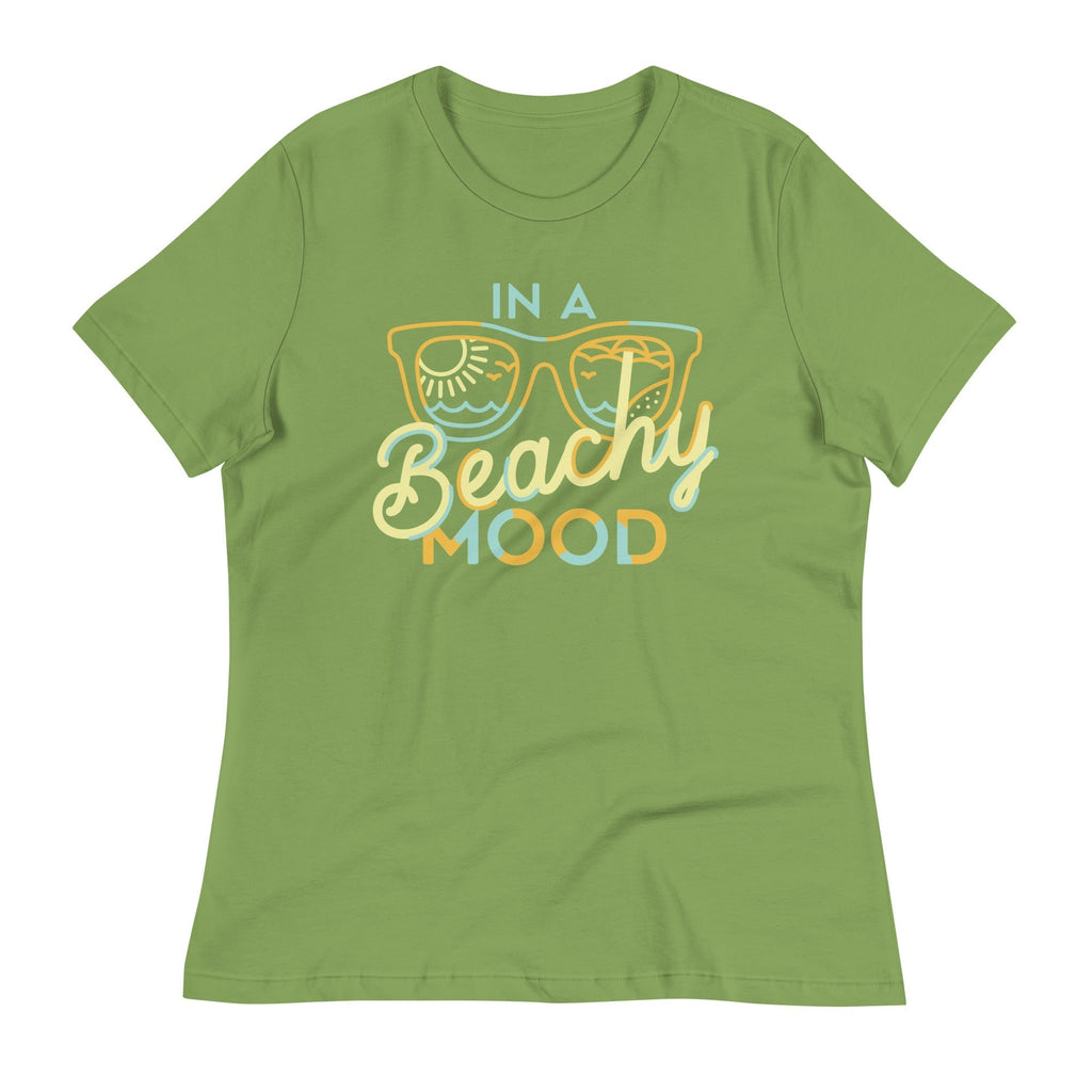 In A Beachy Mood Women's Signature Tee Hoodie, Sweatshirt | PureTeeCo.com (Image 5)