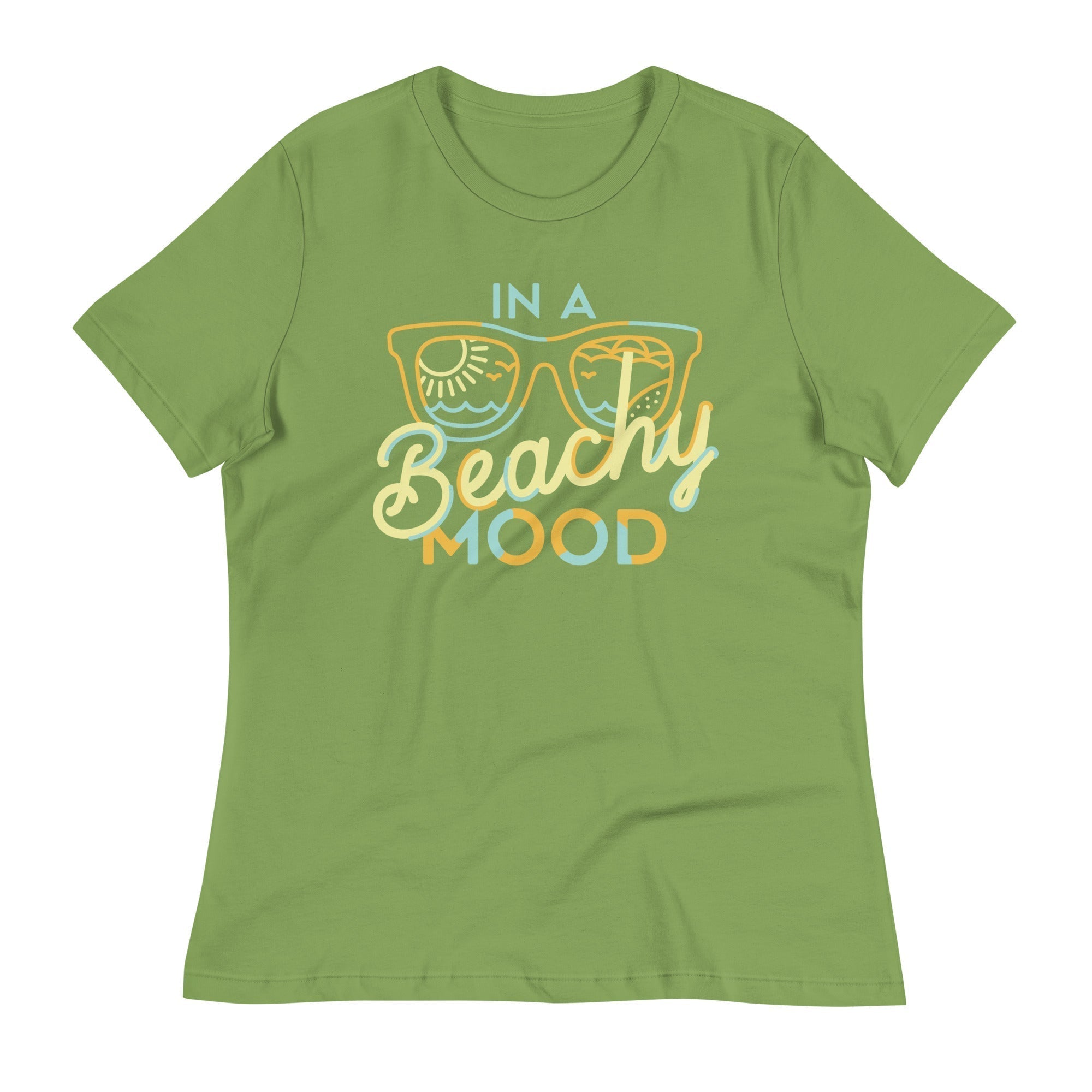 In A Beachy Mood Women's Signature Tee Hoodie, Sweatshirt | PureTeeCo.com (Image 5)