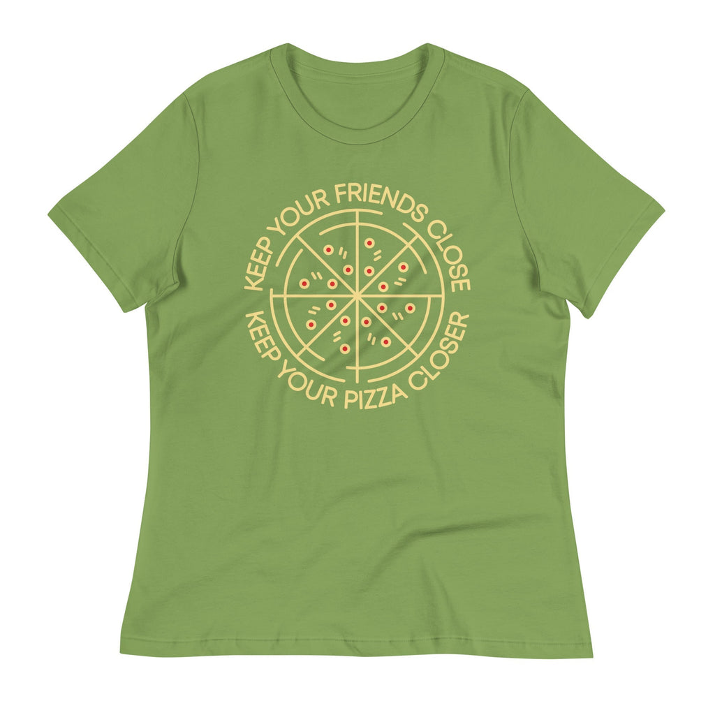 Keep Your Pizza Closer Women's Signature Tee Hoodie, Sweatshirt | PureTeeCo.com (Image 5)