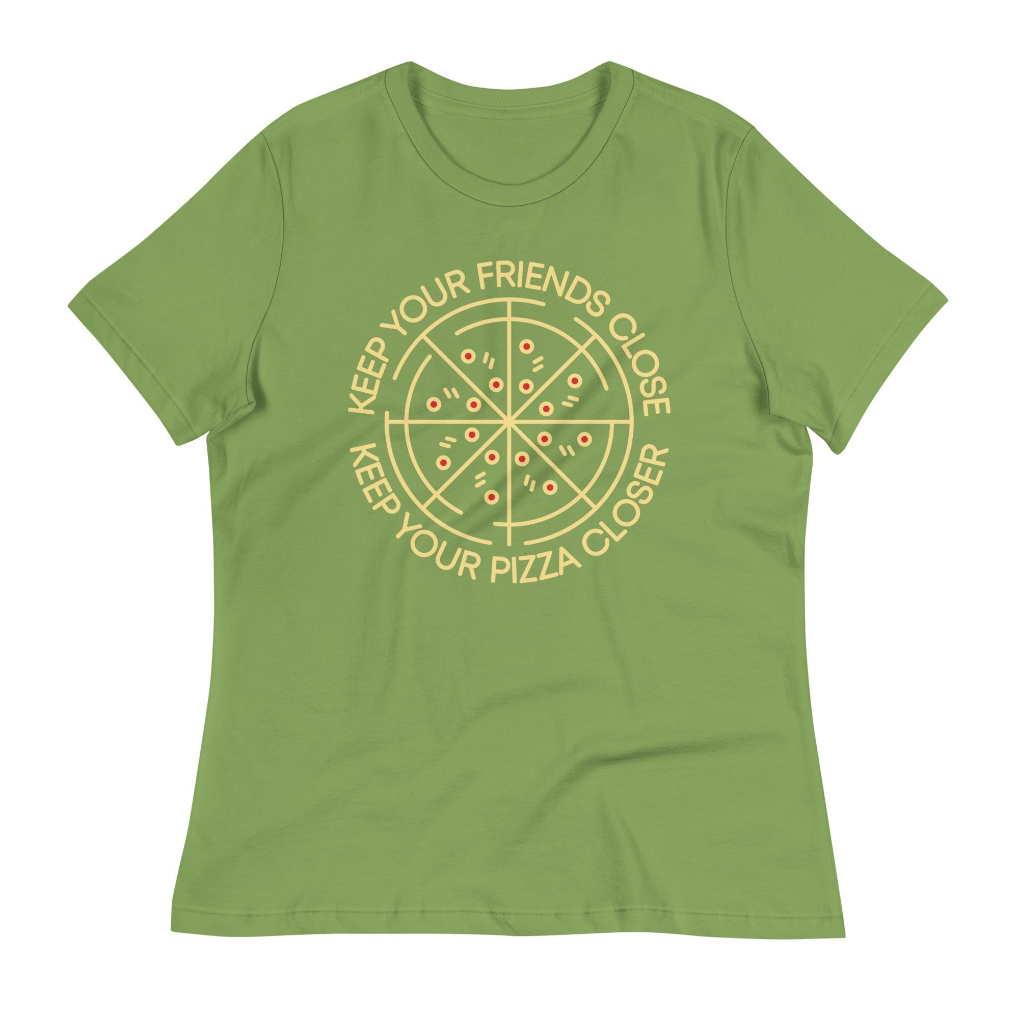Keep Your Pizza Closer Women's Signature Tee Hoodie, Sweatshirt | PureTeeCo.com (Image 5)