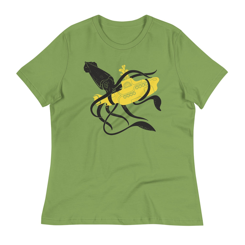 Squid Sub Battle Women's Signature Tee Hoodie, Sweatshirt | PureTeeCo.com (Image 3)