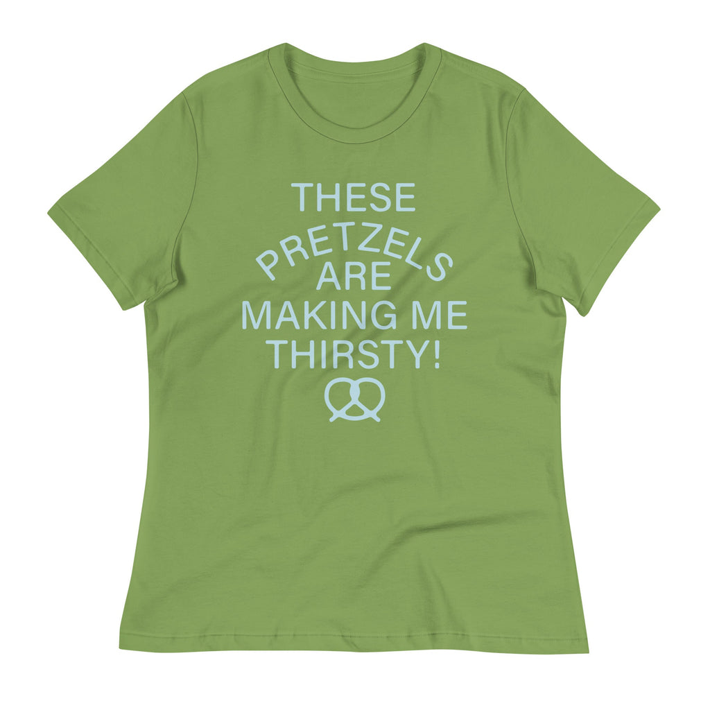 These Pretzels Are Making Me Thirsty! Women's Signature Tee Hoodie, Sweatshirt | PureTeeCo.com (Image 5)
