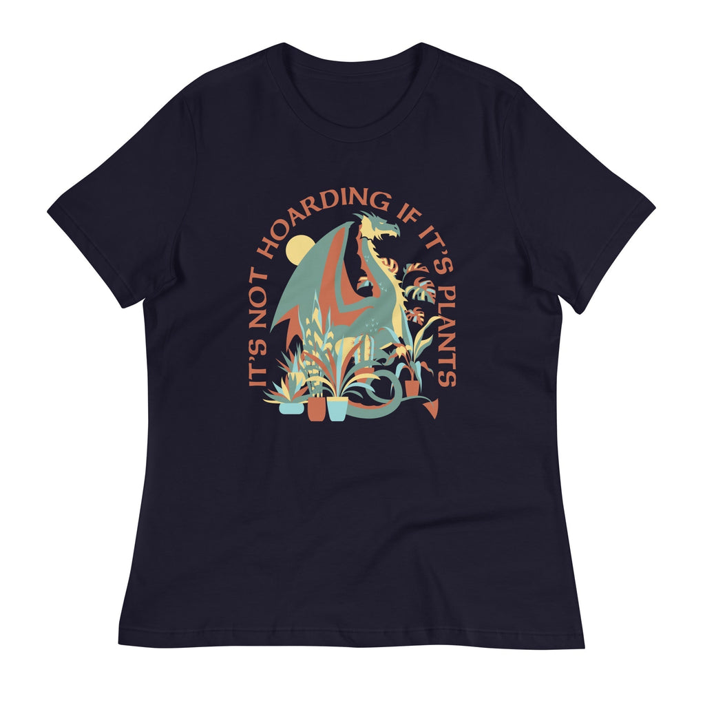 It's Not Hoarding If It's Plants Women's Signature Tee Hoodie, Sweatshirt | PureTeeCo.com (Image 1)