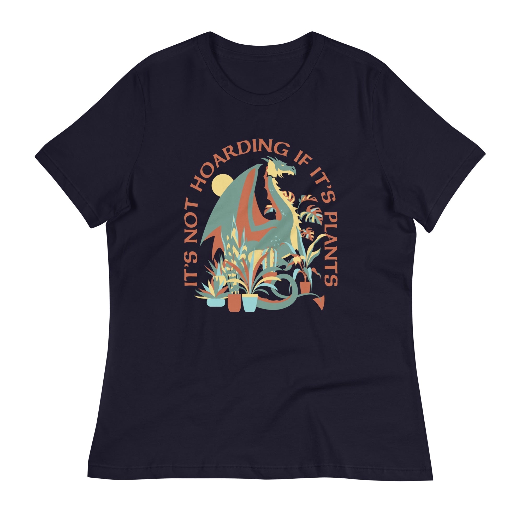 It's Not Hoarding If It's Plants Women's Signature Tee Hoodie, Sweatshirt | PureTeeCo.com (Image 1)
