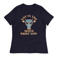 Not In The Moo'd Right Now Women's Signature Tee Hoodie, Sweatshirt | PureTeeCo.com (Image 1)