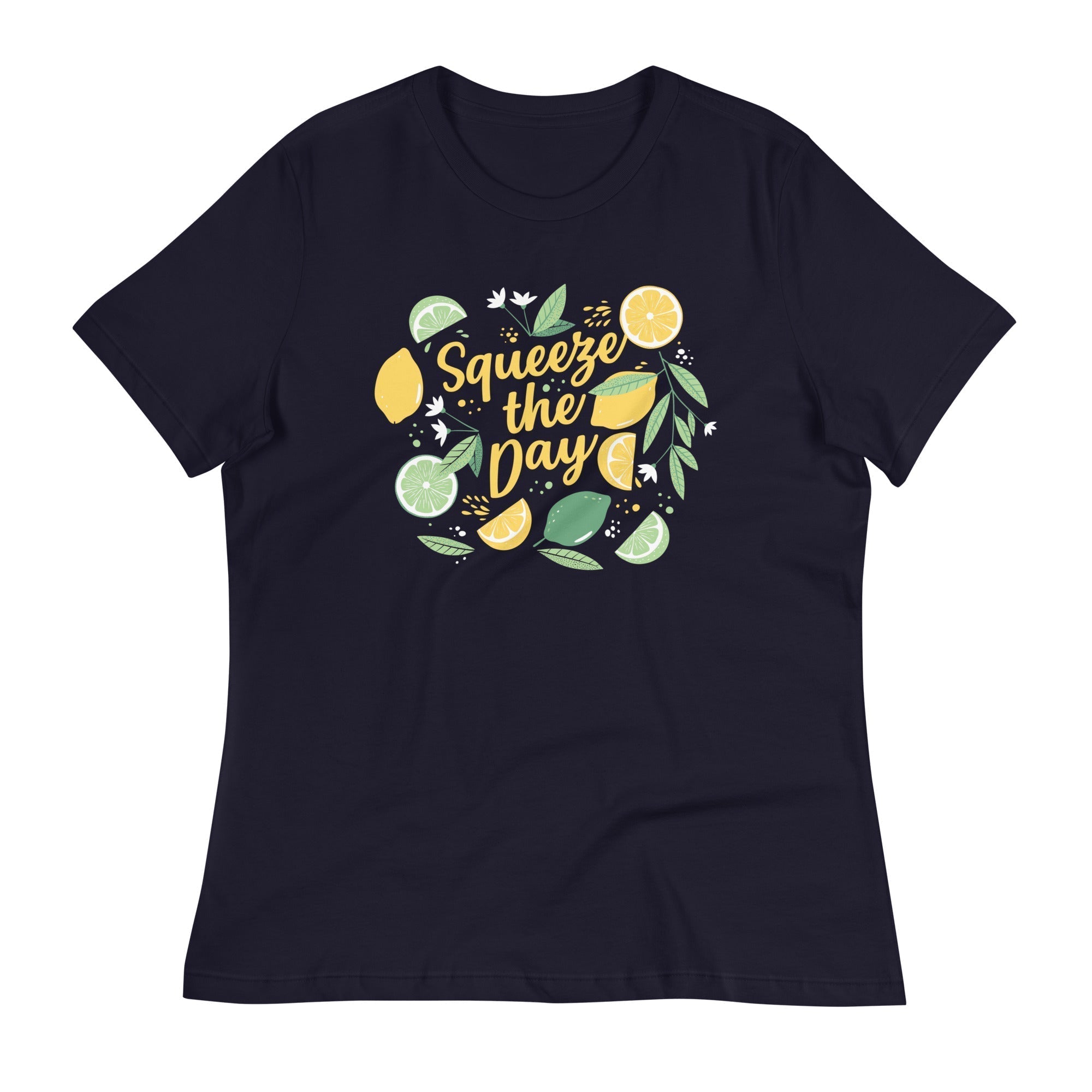 Squeeze The Day Women's Signature Tee Hoodie, Sweatshirt | PureTeeCo.com (Image 1)