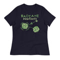 Radiate Positivity Women's Signature Tee Hoodie, Sweatshirt | PureTeeCo.com (Image 1)