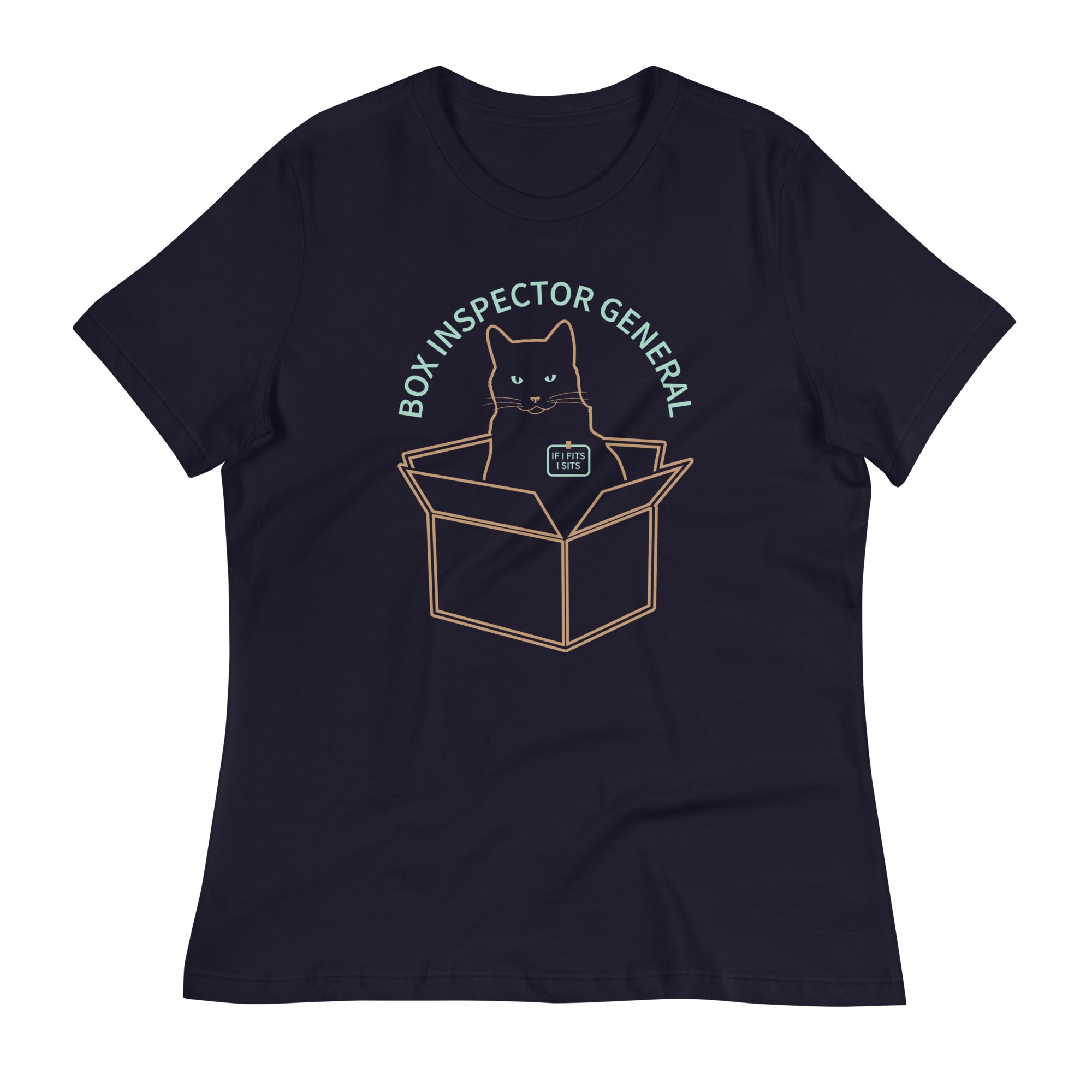 Box Inspector General Women's Signature Tee Hoodie, Sweatshirt | PureTeeCo.com (Image 2)