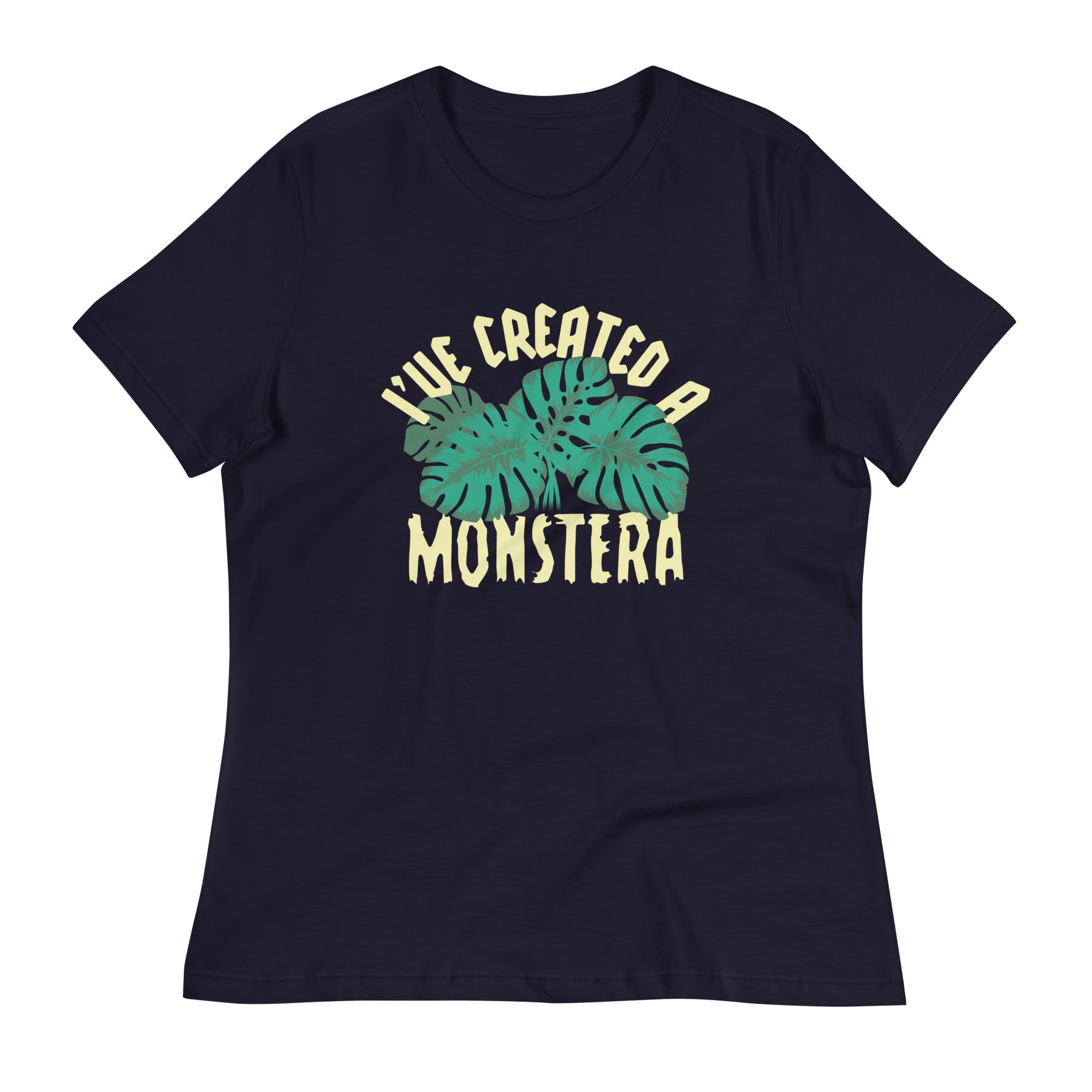 I've Created A Monstera Women's Signature Tee Hoodie, Sweatshirt | PureTeeCo.com (Image 1)