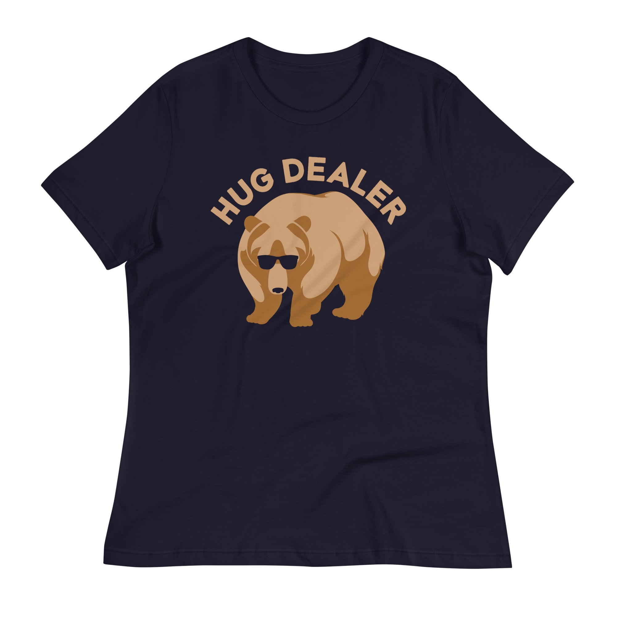 Hug Dealer Women's Signature Tee Hoodie, Sweatshirt | PureTeeCo.com (Image 1)