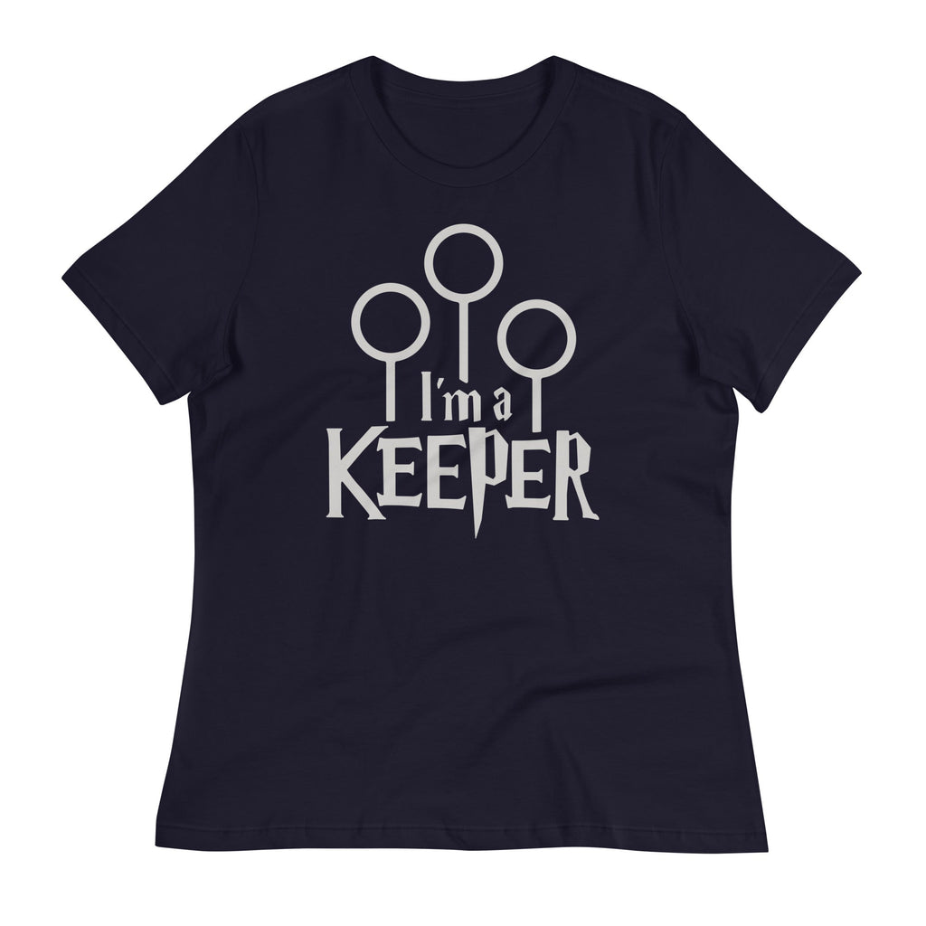 I'm A Keeper Women's Signature Tee Hoodie, Sweatshirt | PureTeeCo.com (Image 2)