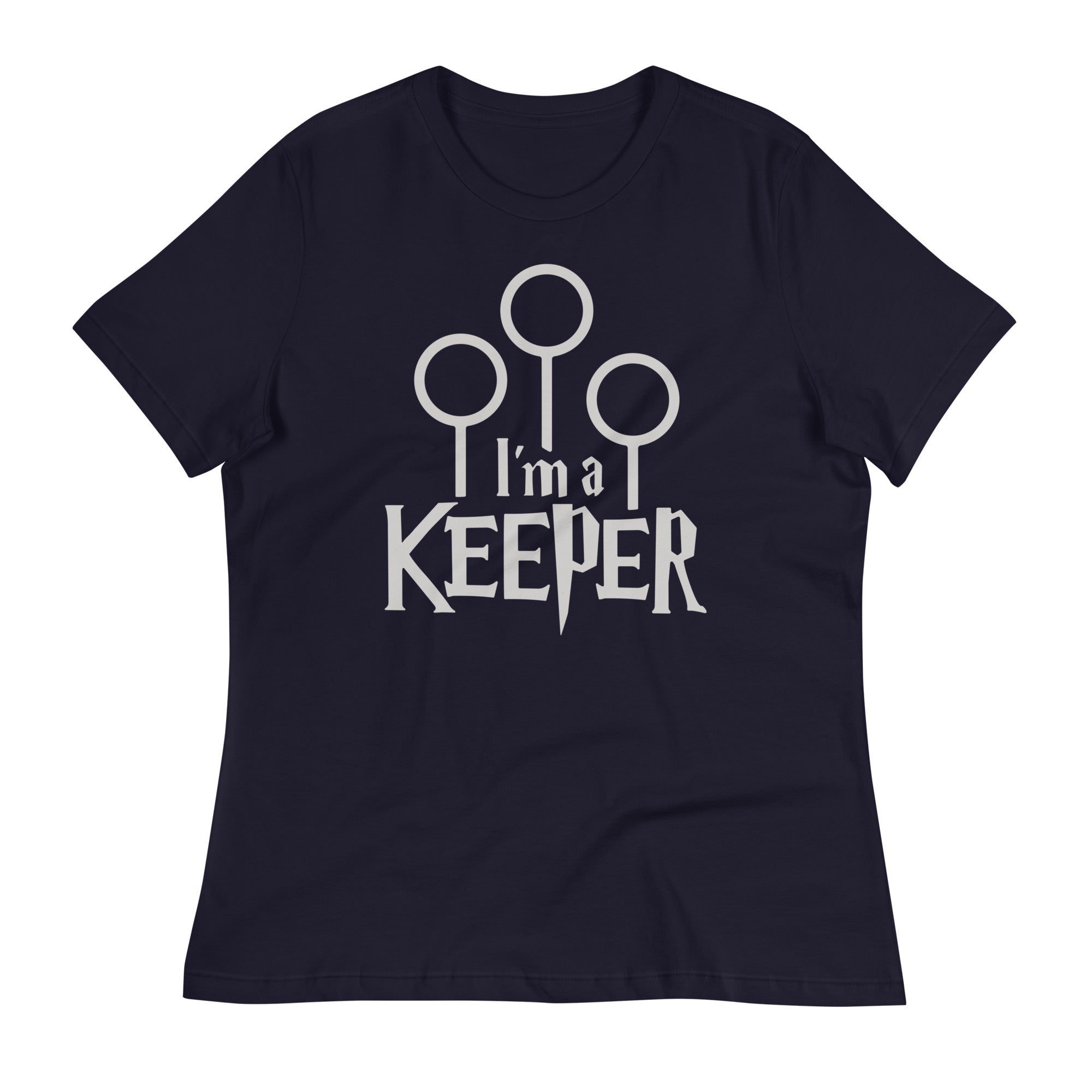 I'm A Keeper Women's Signature Tee Hoodie, Sweatshirt | PureTeeCo.com (Image 2)