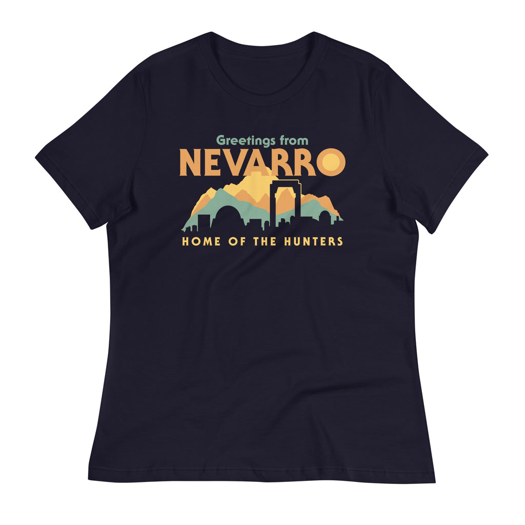 Greetings From Nevarro Women's Signature Tee Hoodie, Sweatshirt | PureTeeCo.com (Image 2)