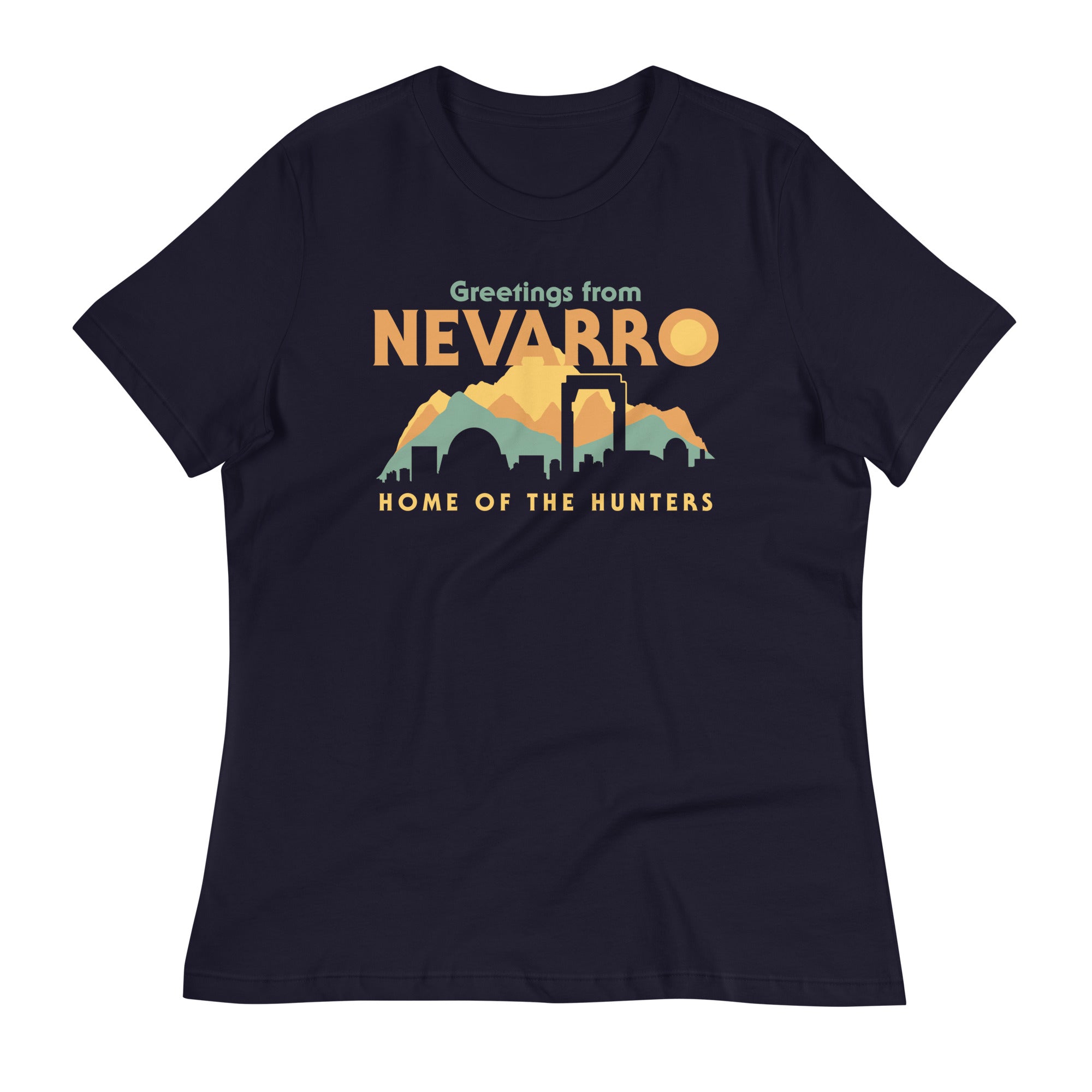 Greetings From Nevarro Women's Signature Tee Hoodie, Sweatshirt | PureTeeCo.com (Image 2)