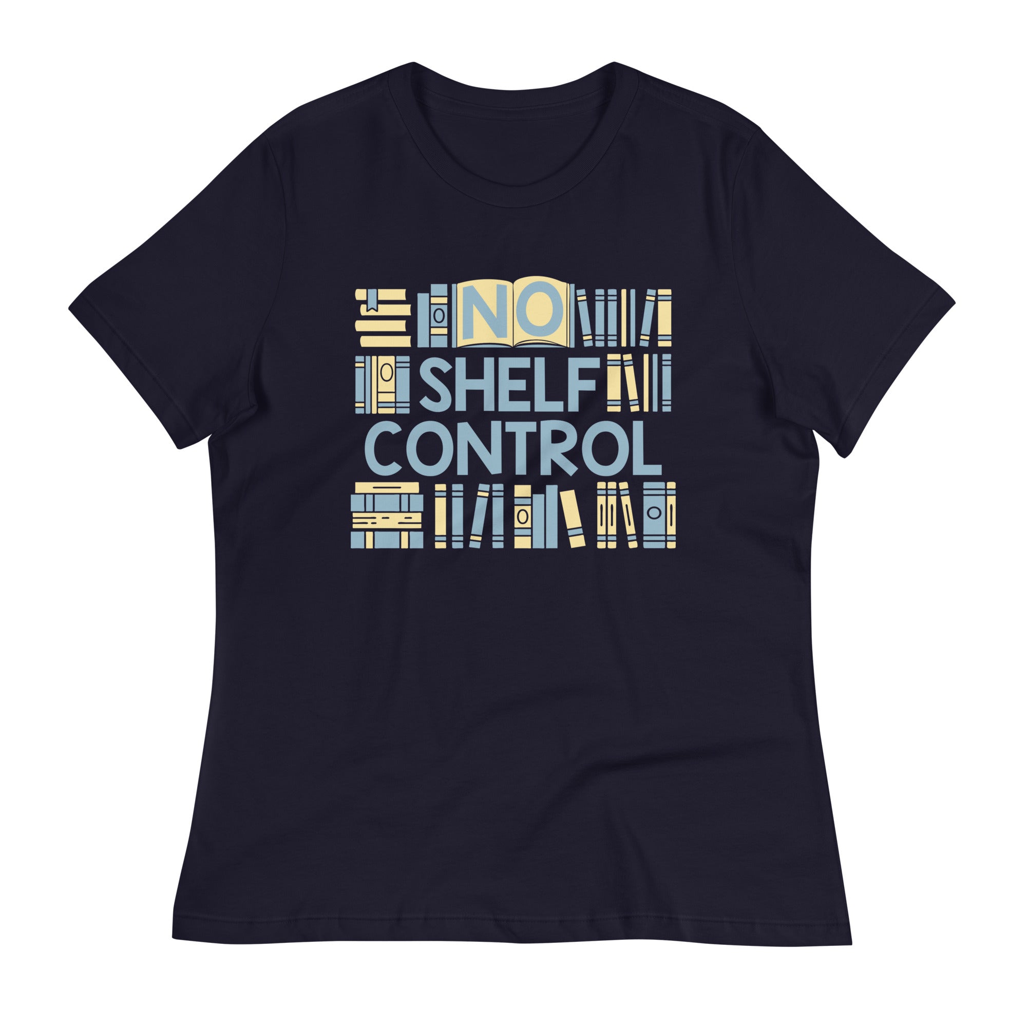 No Shelf Control Women's Signature Tee Hoodie, Sweatshirt | PureTeeCo.com (Image 2)