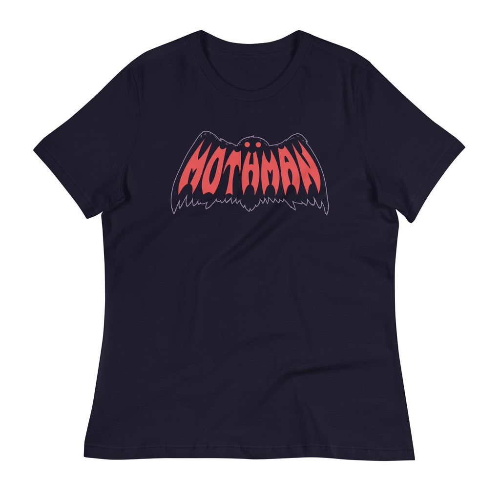 Mothman Women's Signature Tee Hoodie, Sweatshirt | PureTeeCo.com (Image 2)
