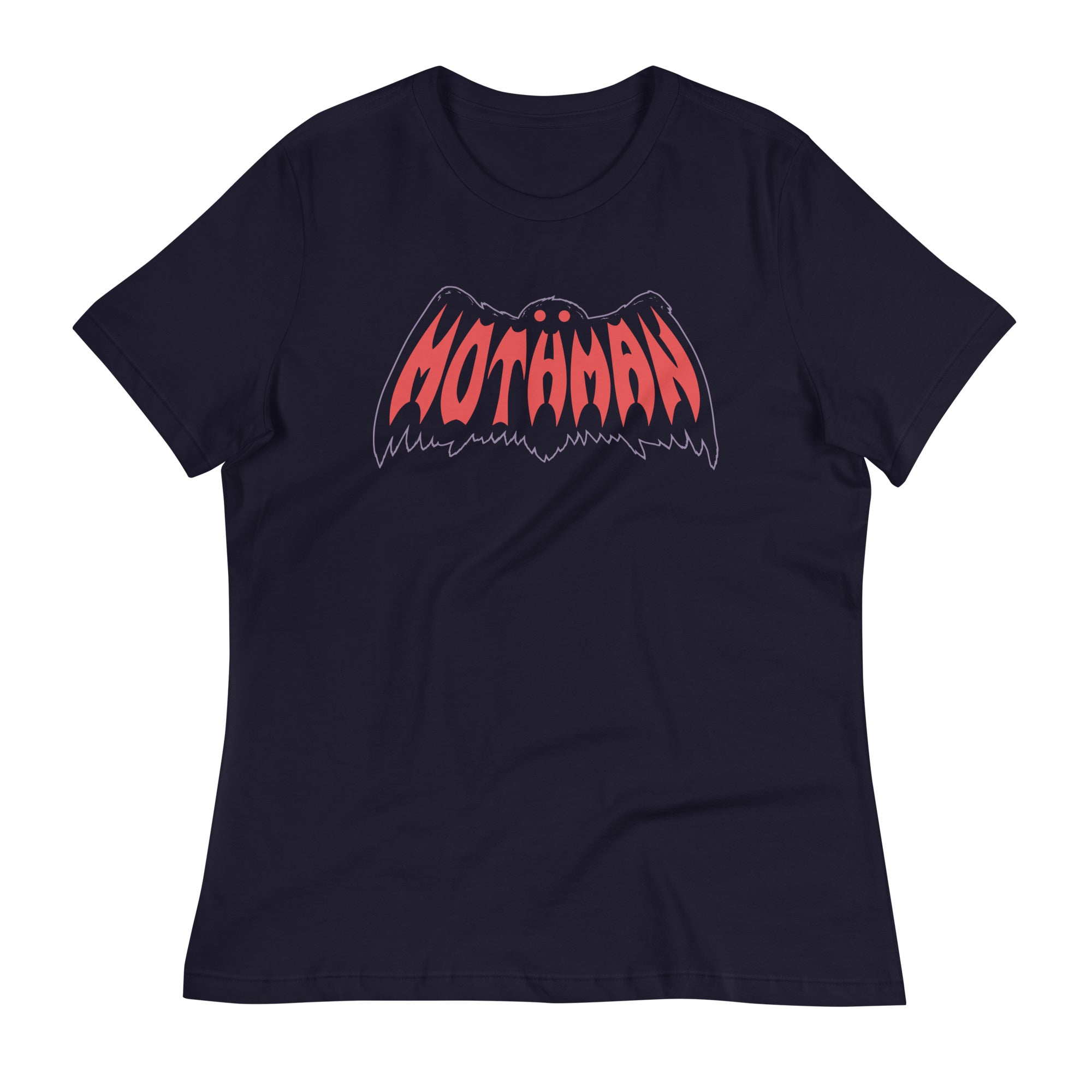 Mothman Women's Signature Tee Hoodie, Sweatshirt | PureTeeCo.com (Image 2)