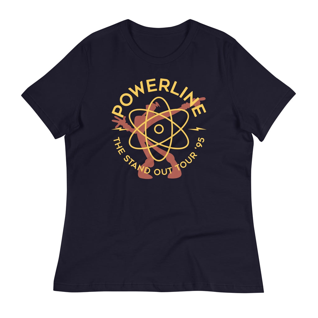 Powerline Women's Signature Tee Hoodie, Sweatshirt | PureTeeCo.com (Image 2)