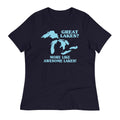 Great Lakes? Women's Signature Tee Hoodie, Sweatshirt | PureTeeCo.com (Image 1)