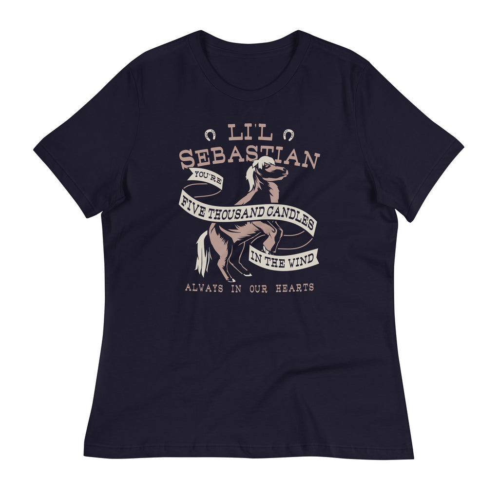 Li'l Sebastian Women's Signature Tee Hoodie, Sweatshirt | PureTeeCo.com (Image 2)