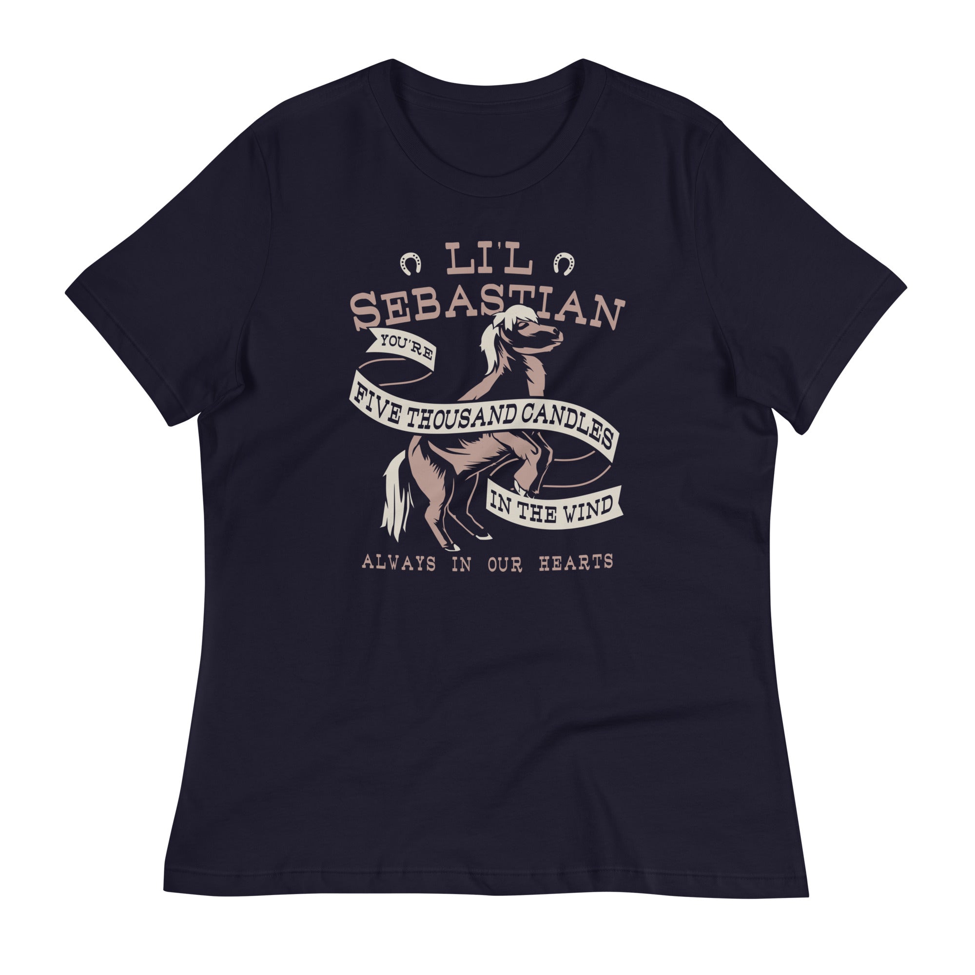 Li'l Sebastian Women's Signature Tee Hoodie, Sweatshirt | PureTeeCo.com (Image 2)
