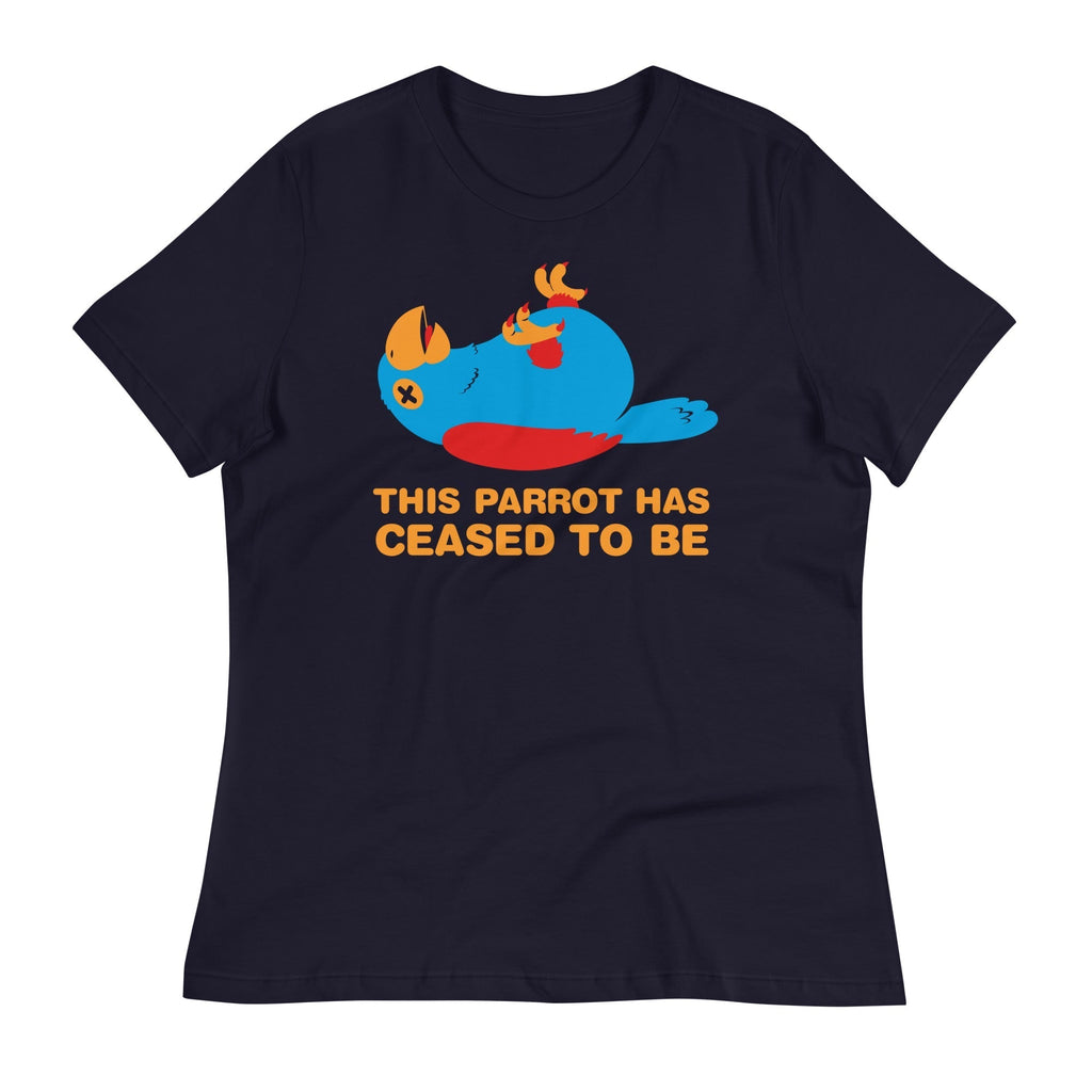 This Parrot Has Ceased To Be Women's Signature Tee Hoodie, Sweatshirt | PureTeeCo.com (Image 1)