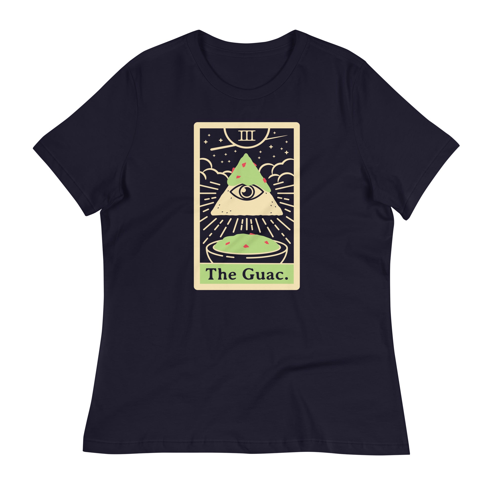 The Guac Tarot Women's Signature Tee Hoodie, Sweatshirt | PureTeeCo.com (Image 2)