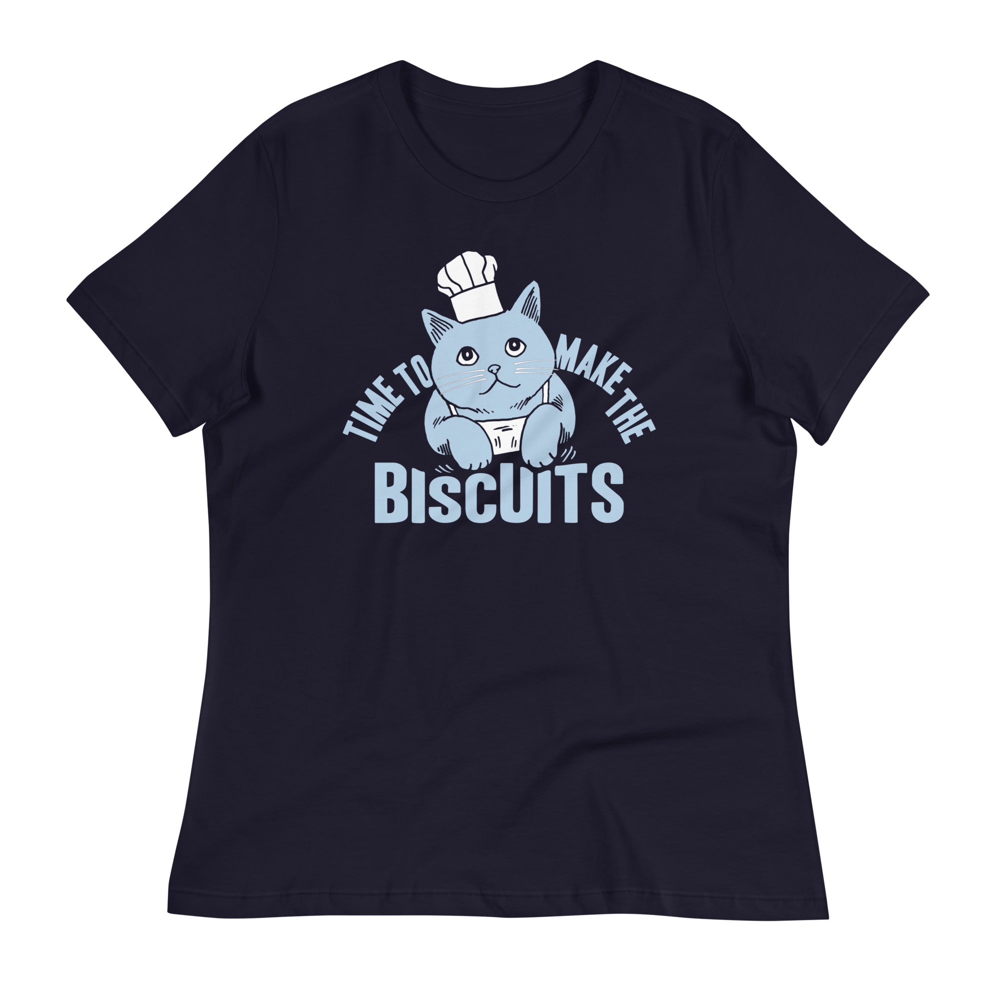 Time To Make The Biscuits Women's Signature Tee Hoodie, Sweatshirt | PureTeeCo.com (Image 1)