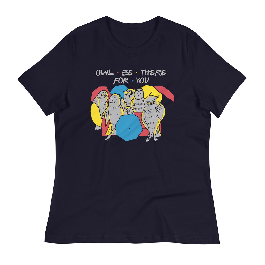 Owl Be There For You Women's Signature Tee Hoodie, Sweatshirt | PureTeeCo.com (Image 2)