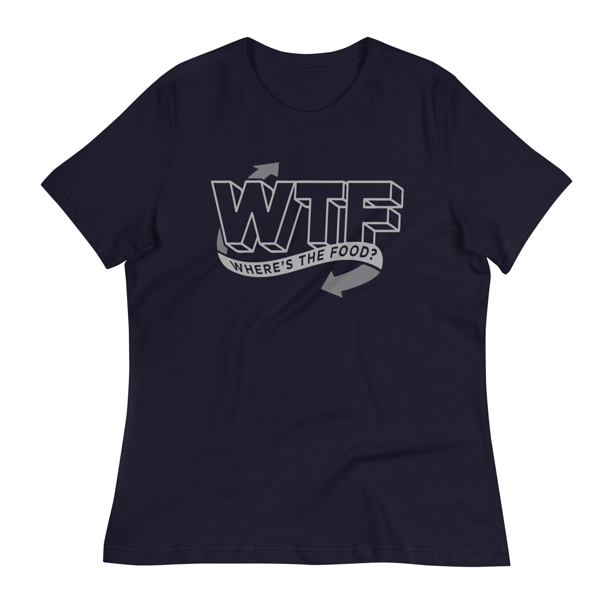 Where's The Food? Women's Signature Tee Hoodie, Sweatshirt | PureTeeCo.com (Image 2)