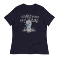 The Early Worm Gets The Bird Women's Signature Tee Hoodie, Sweatshirt | PureTeeCo.com (Image 1)