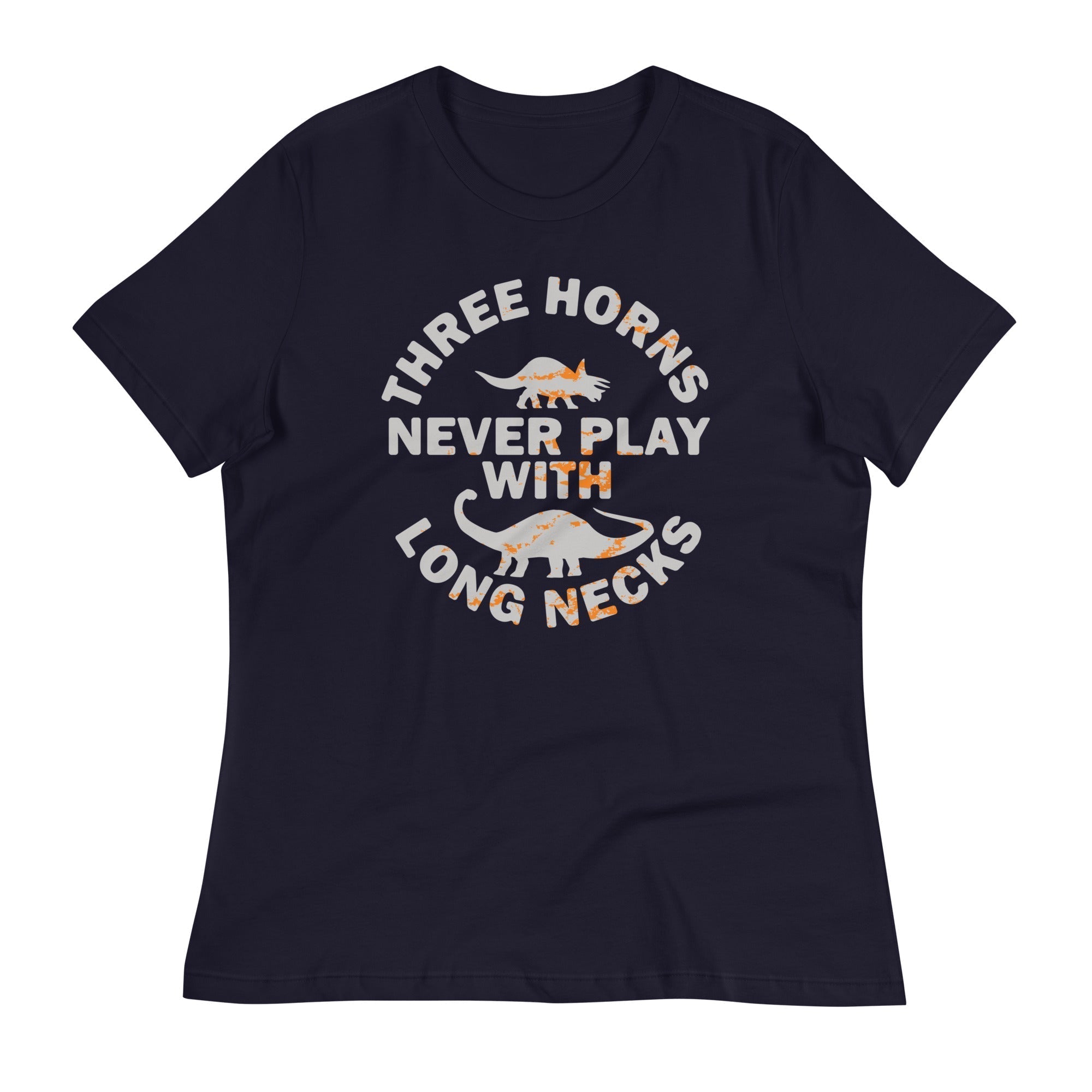Three Horns Never Play With Long Necks Women's Signature Tee Hoodie, Sweatshirt | PureTeeCo.com (Image 2)