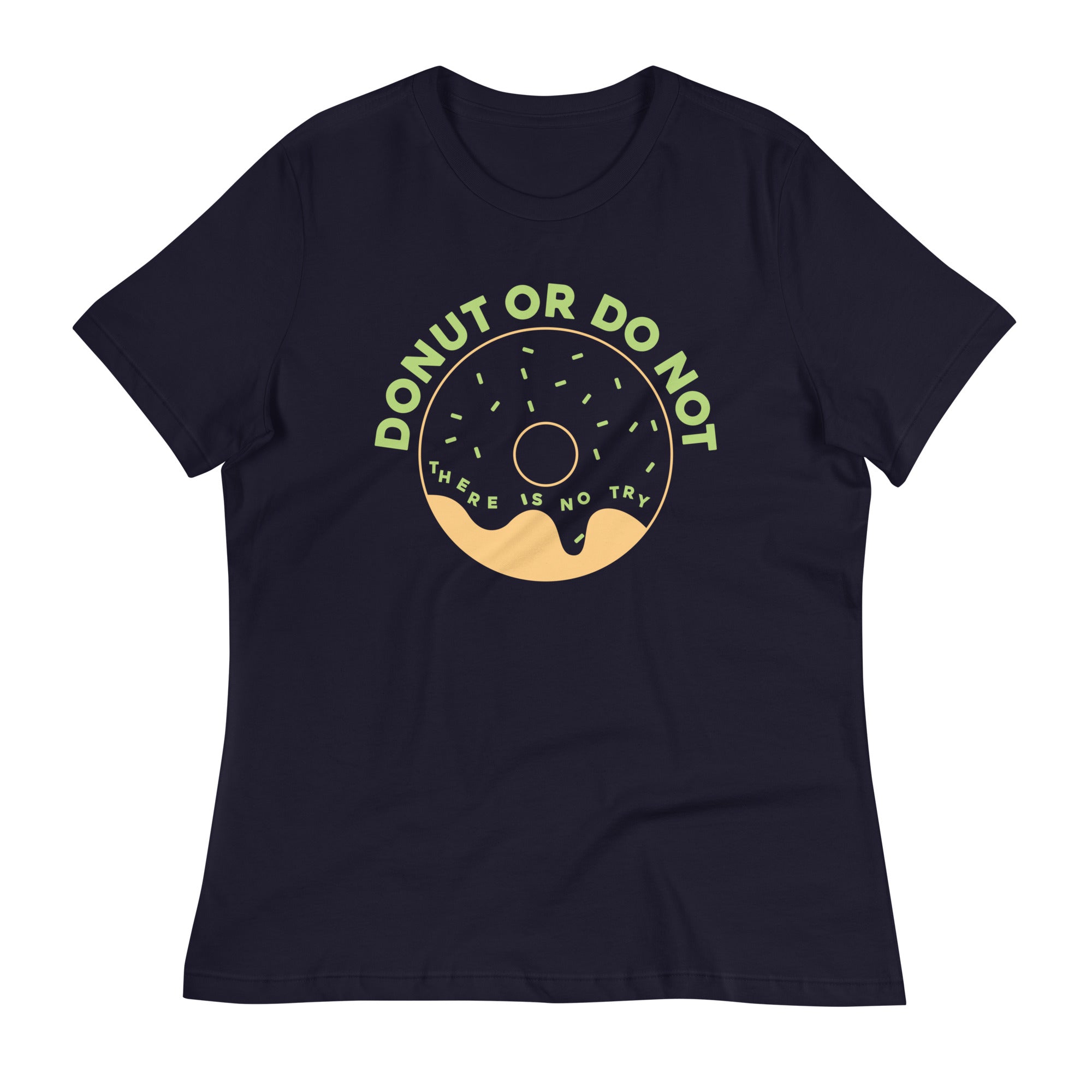 Donut Or Do Not Women's Signature Tee Hoodie, Sweatshirt | PureTeeCo.com (Image 2)