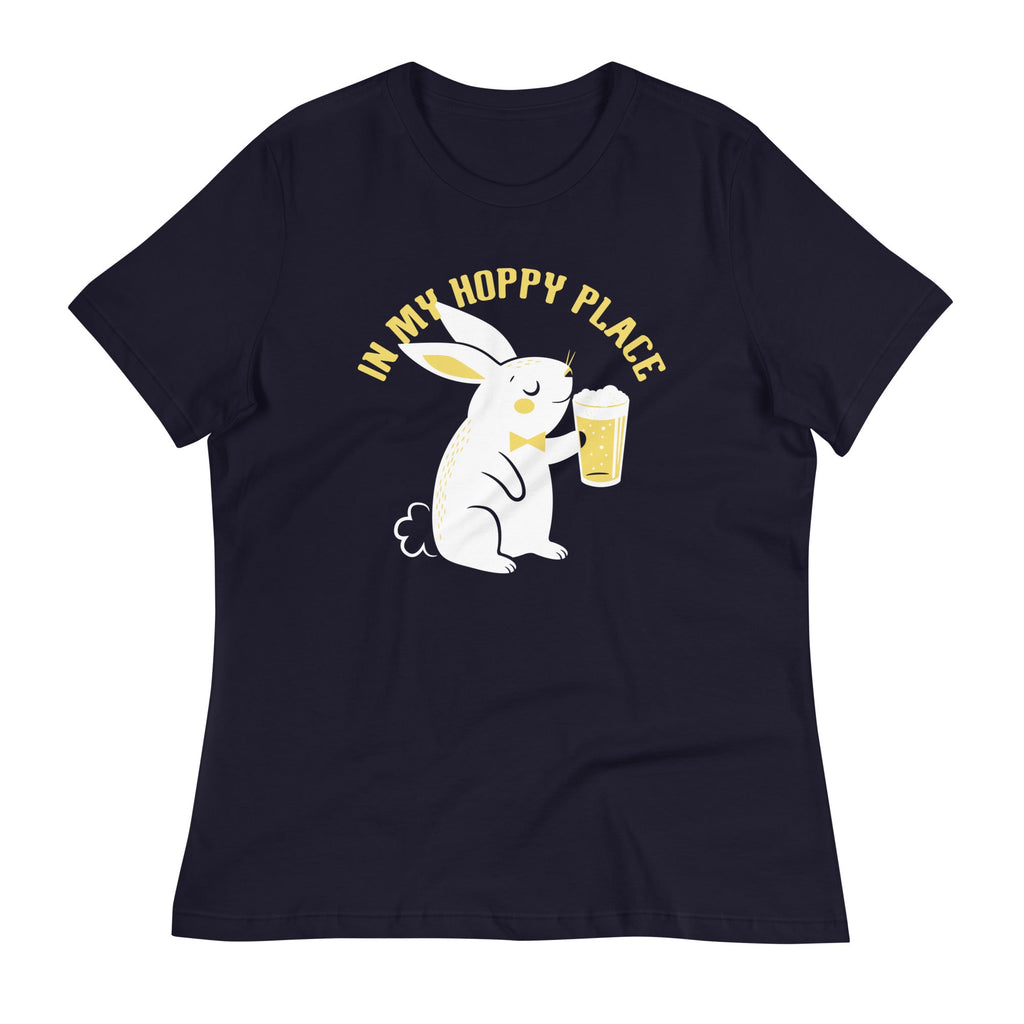 In My Hoppy Place Women's Signature Tee Hoodie, Sweatshirt | PureTeeCo.com (Image 2)