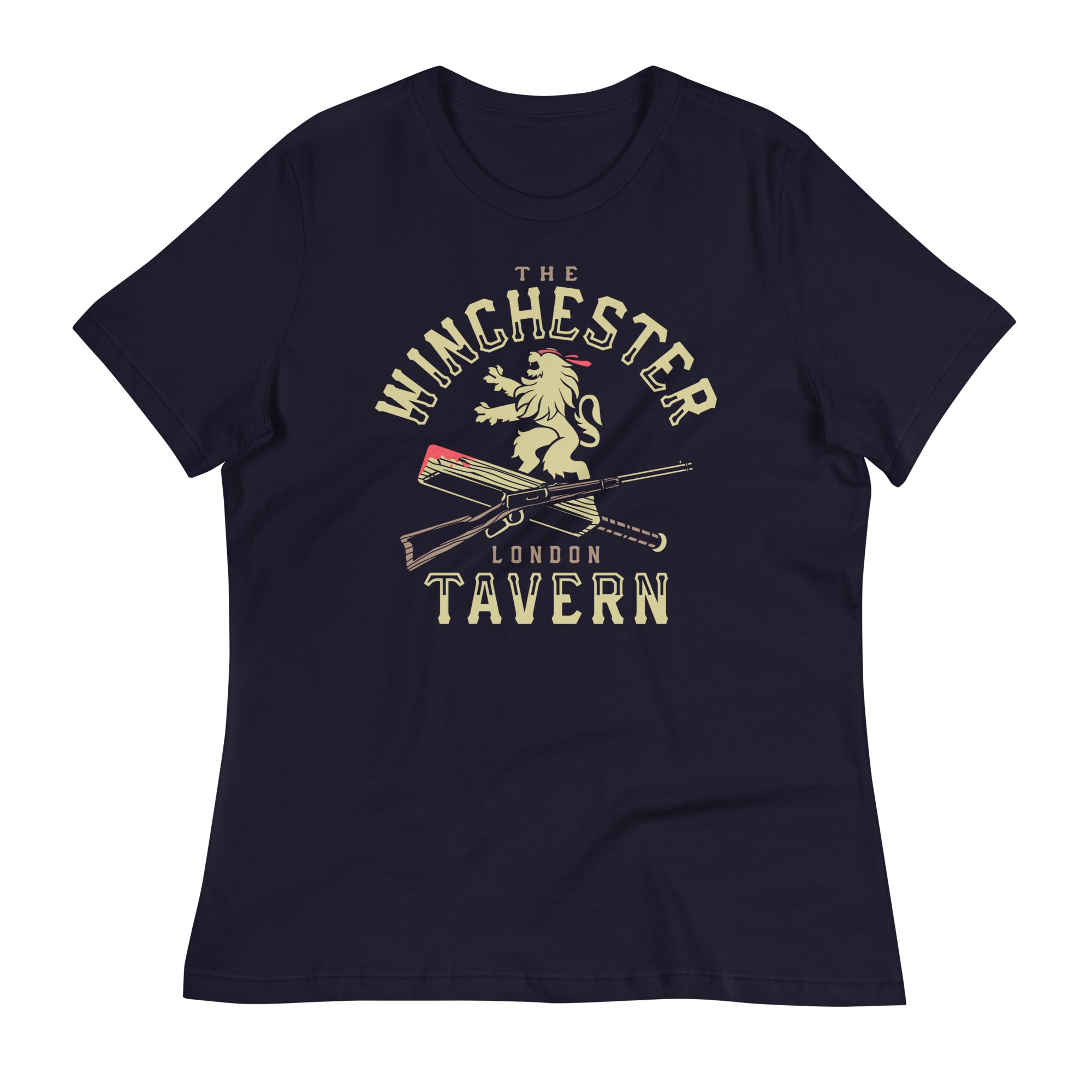 The Winchester Tavern Women's Signature Tee Hoodie, Sweatshirt | PureTeeCo.com (Image 2)