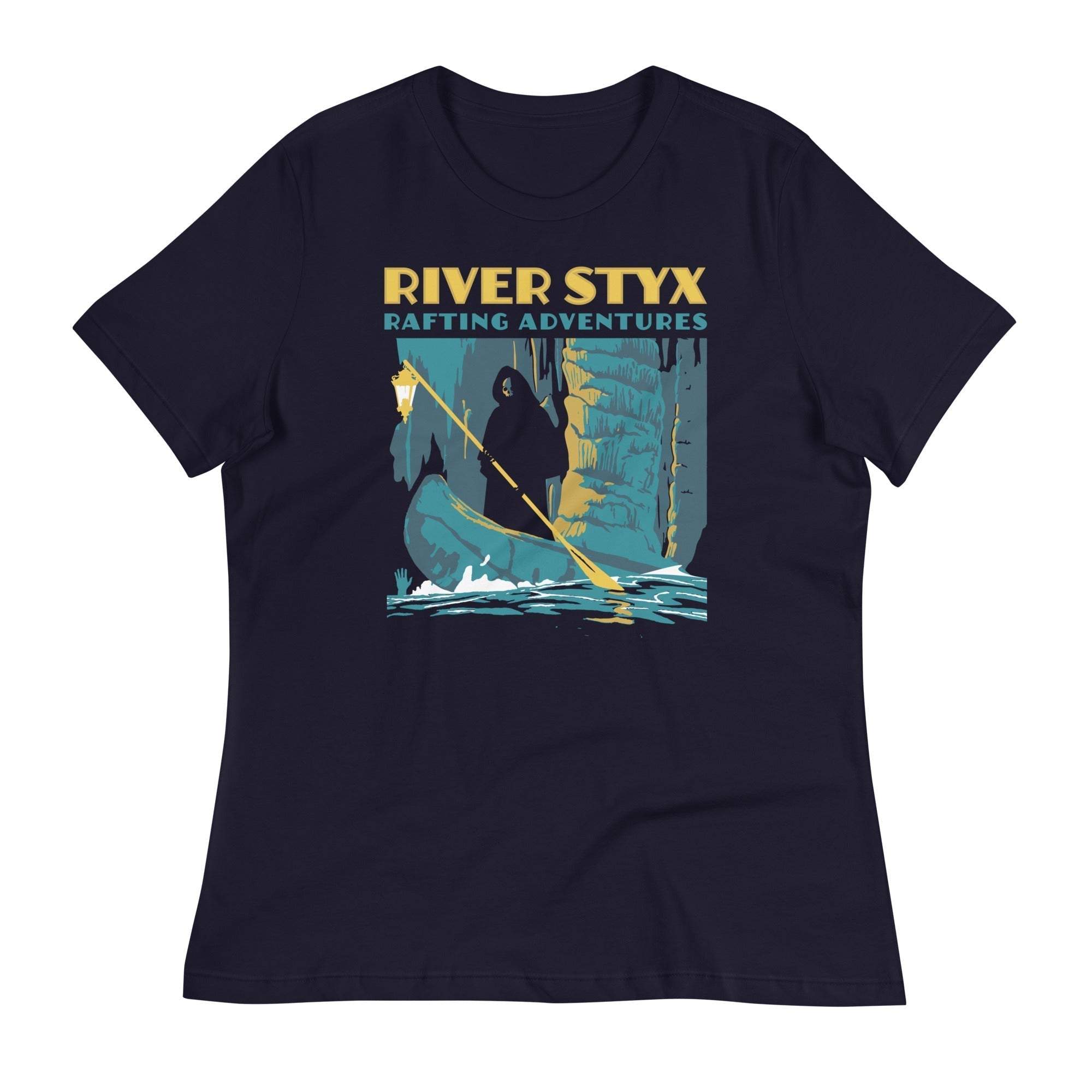 River Styx Rafting Adventures Women's Signature Tee Hoodie, Sweatshirt | PureTeeCo.com (Image 2)