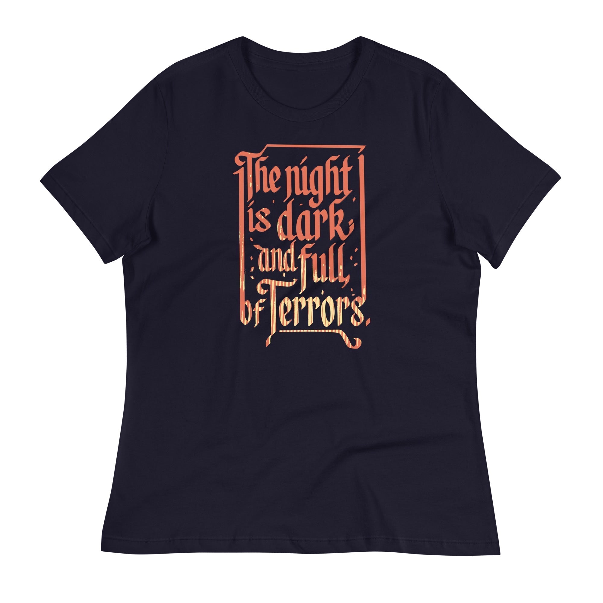 The Night Is Dark And Full Of Terrors Women's Signature Tee Hoodie, Sweatshirt | PureTeeCo.com (Image 2)