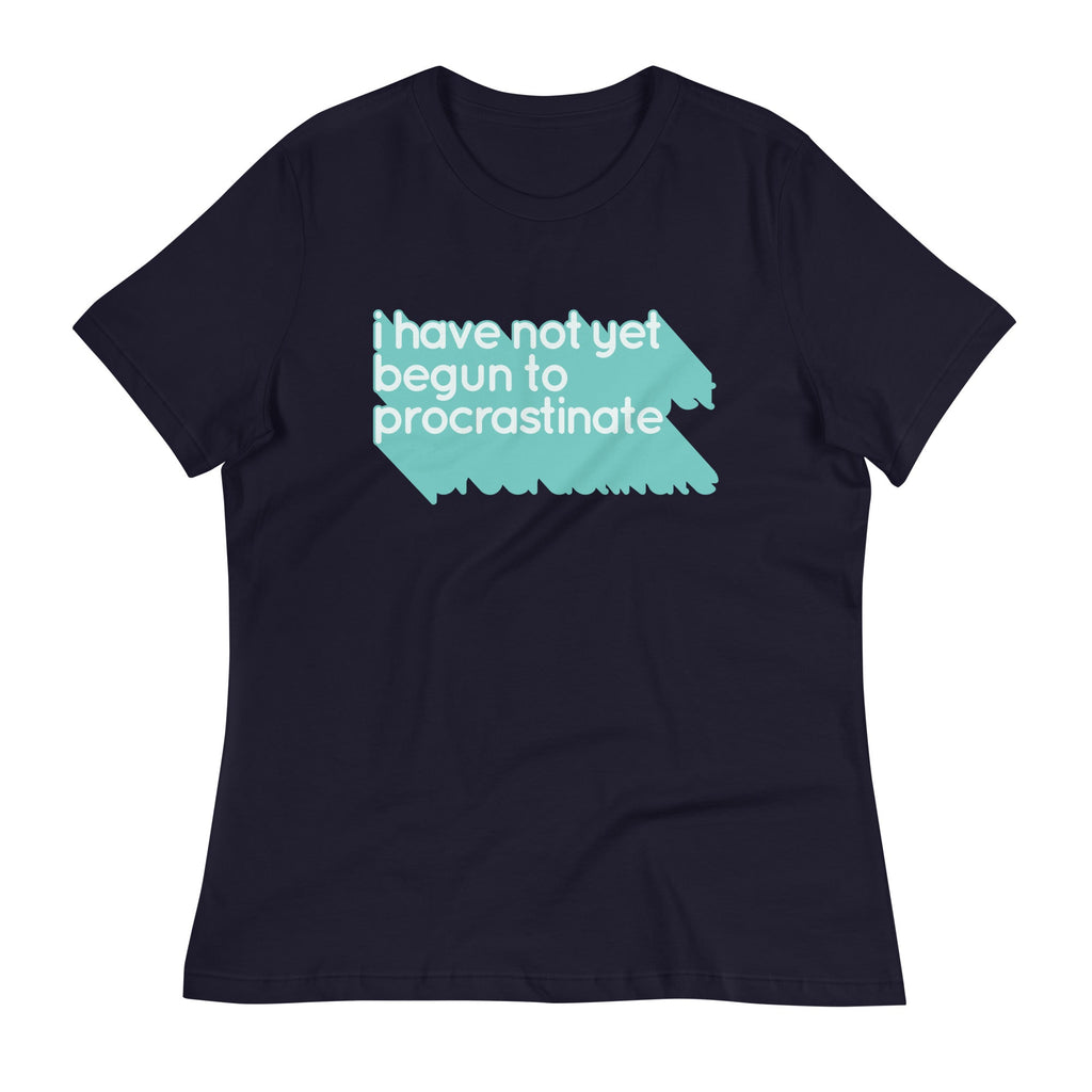 Not Begun To Procrastinate Women's Signature Tee Hoodie, Sweatshirt | PureTeeCo.com (Image 1)