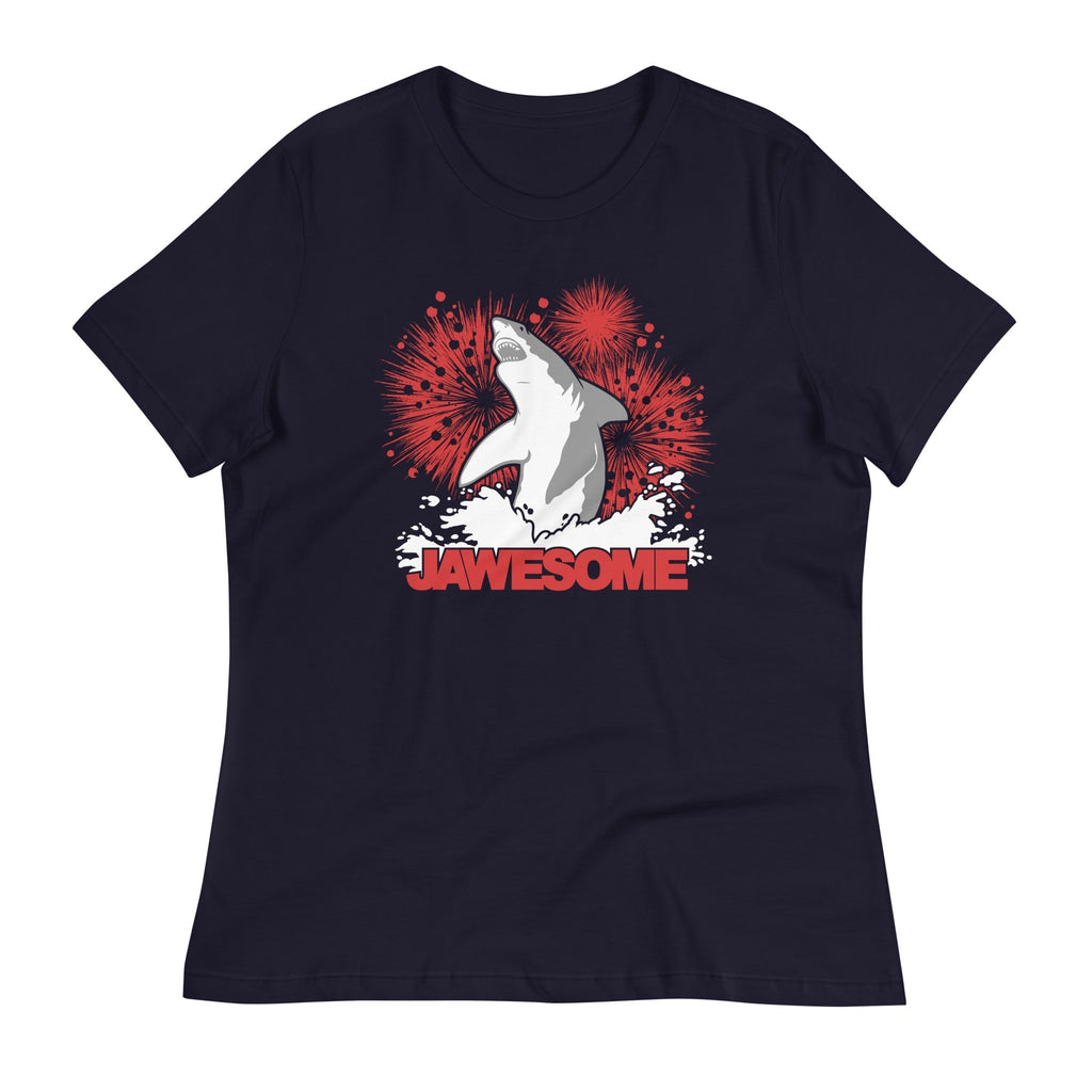 Jawesome! Women's Signature Tee Hoodie, Sweatshirt | PureTeeCo.com (Image 1)