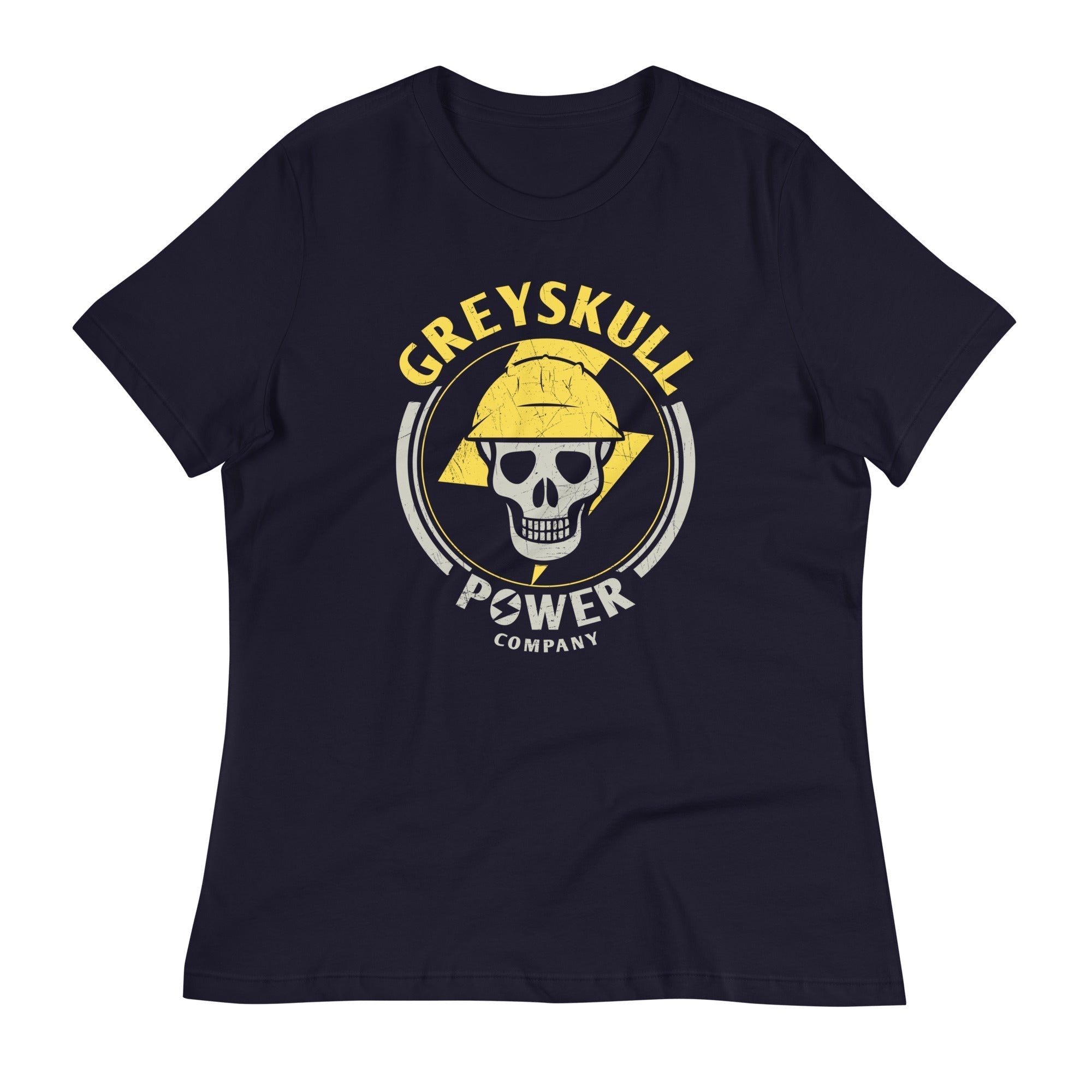 Greyskull Power Company Women's Signature Tee Hoodie, Sweatshirt | PureTeeCo.com (Image 1)