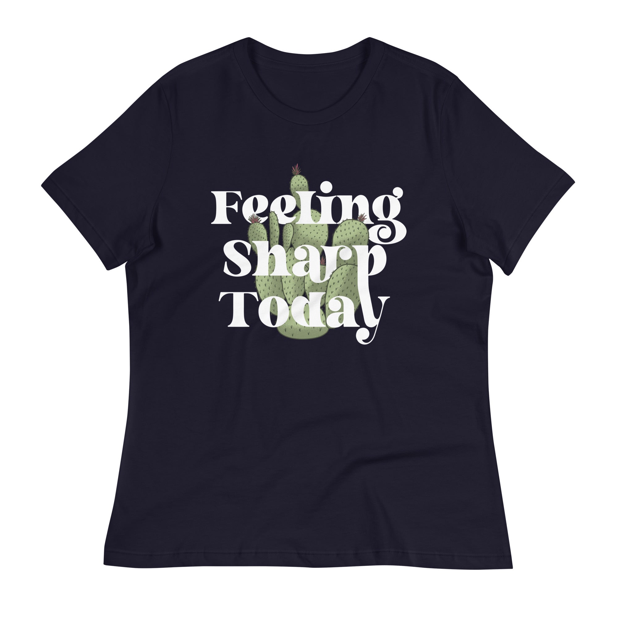 Feeling Sharp Today Women's Signature Tee Hoodie, Sweatshirt | PureTeeCo.com (Image 2)