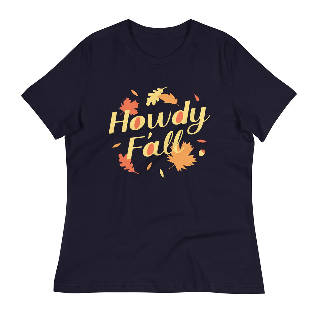 Howdy F'all Women's Signature Tee Hoodie, Sweatshirt | PureTeeCo.com (Image 2)