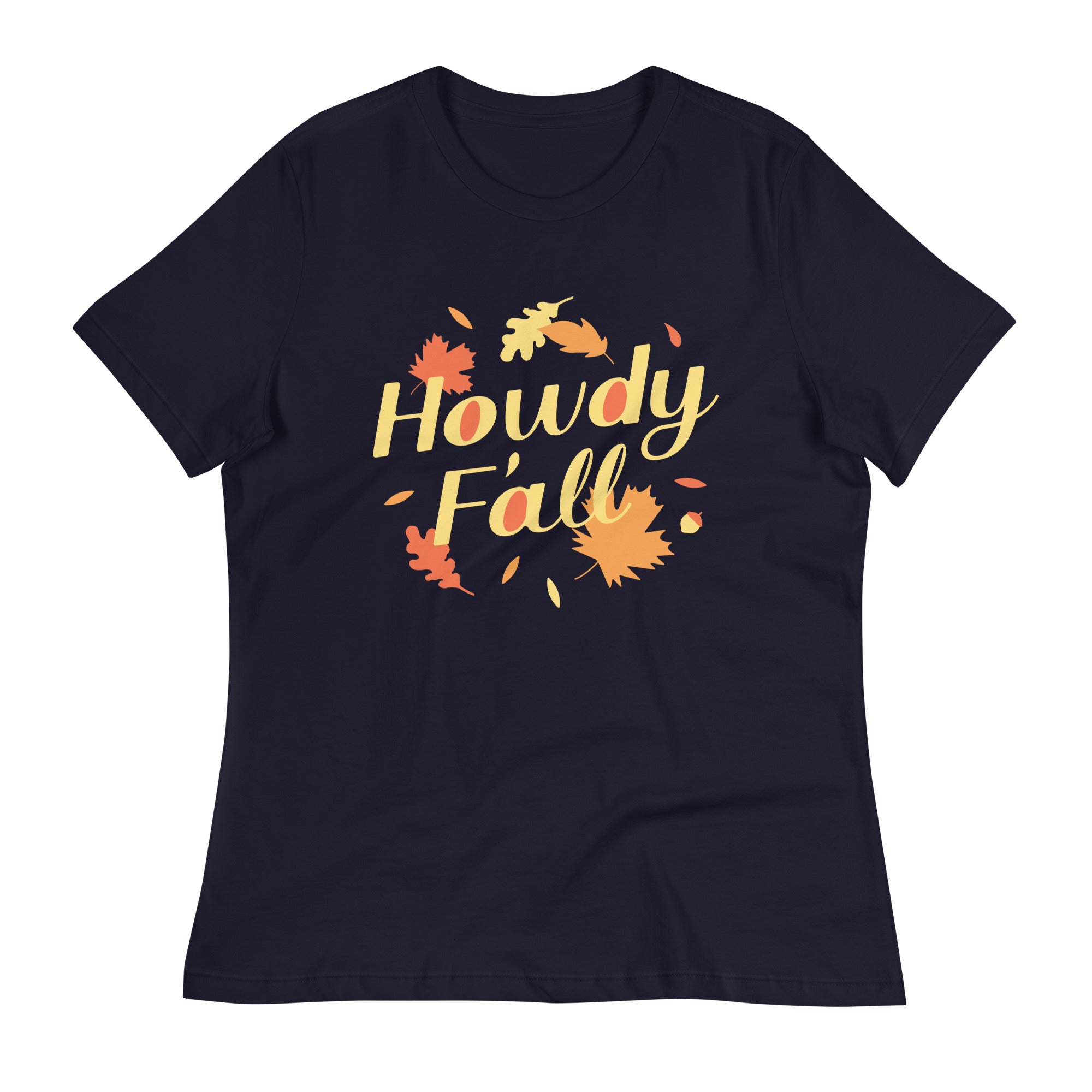 Howdy F'all Women's Signature Tee Hoodie, Sweatshirt | PureTeeCo.com (Image 2)