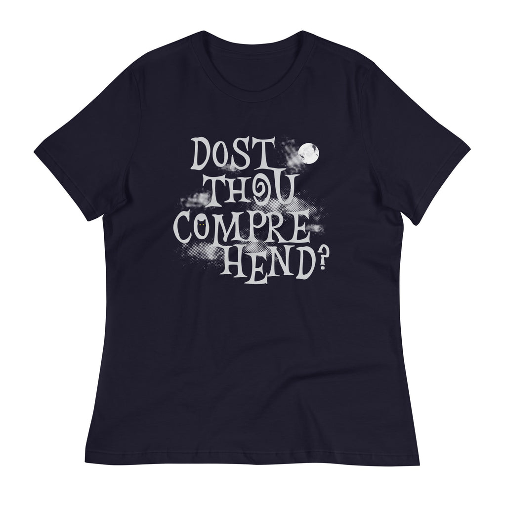Dost Thou Comprehend? Women's Signature Tee Hoodie, Sweatshirt | PureTeeCo.com (Image 2)