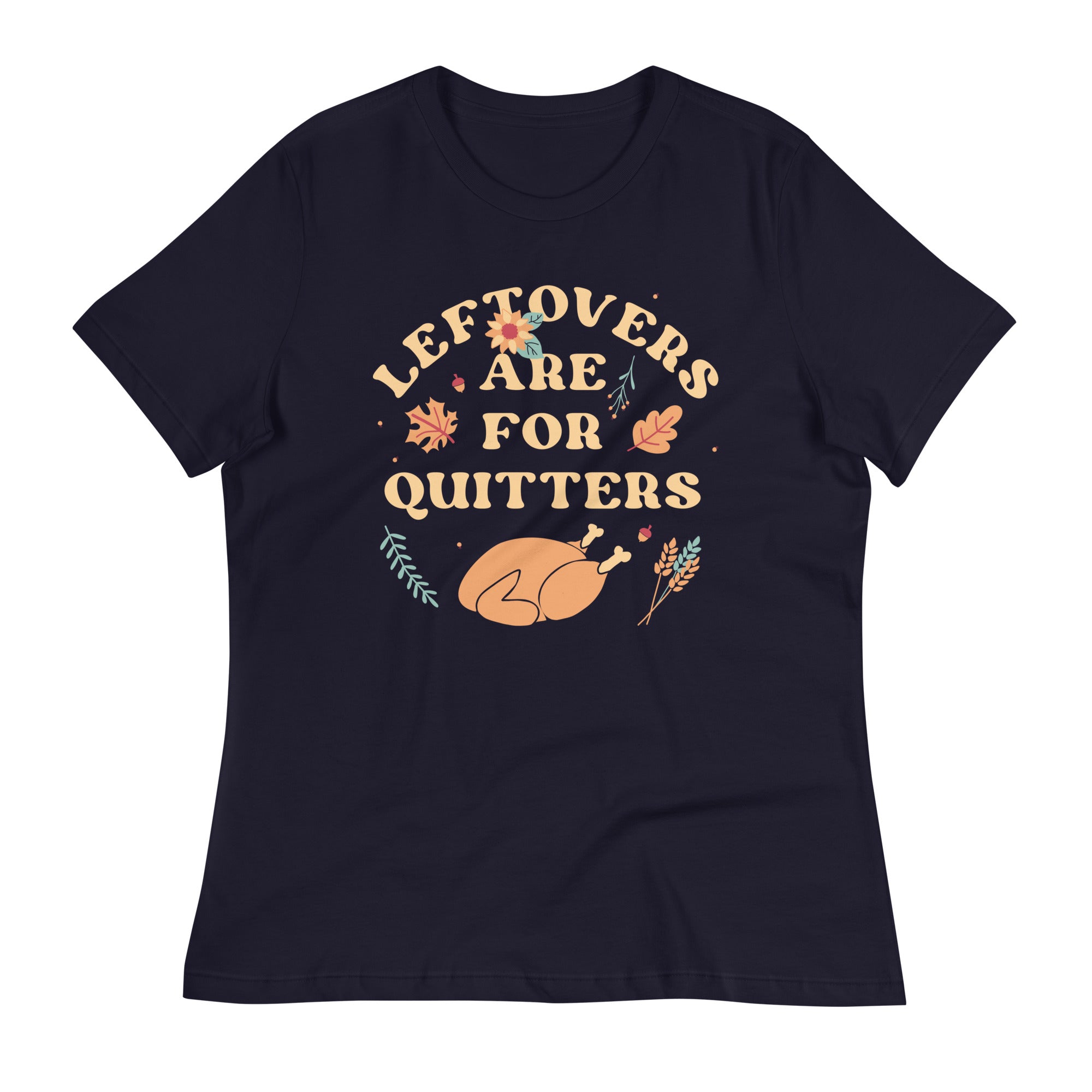 Leftovers Are For Quitters Women's Signature Tee Hoodie, Sweatshirt | PureTeeCo.com (Image 2)