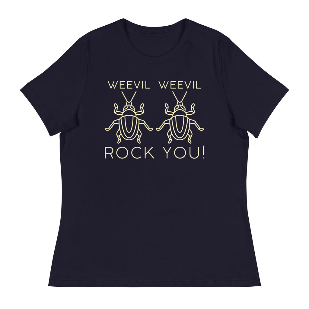Weevil Weevil Rock You! Women's Signature Tee Hoodie, Sweatshirt | PureTeeCo.com (Image 2)