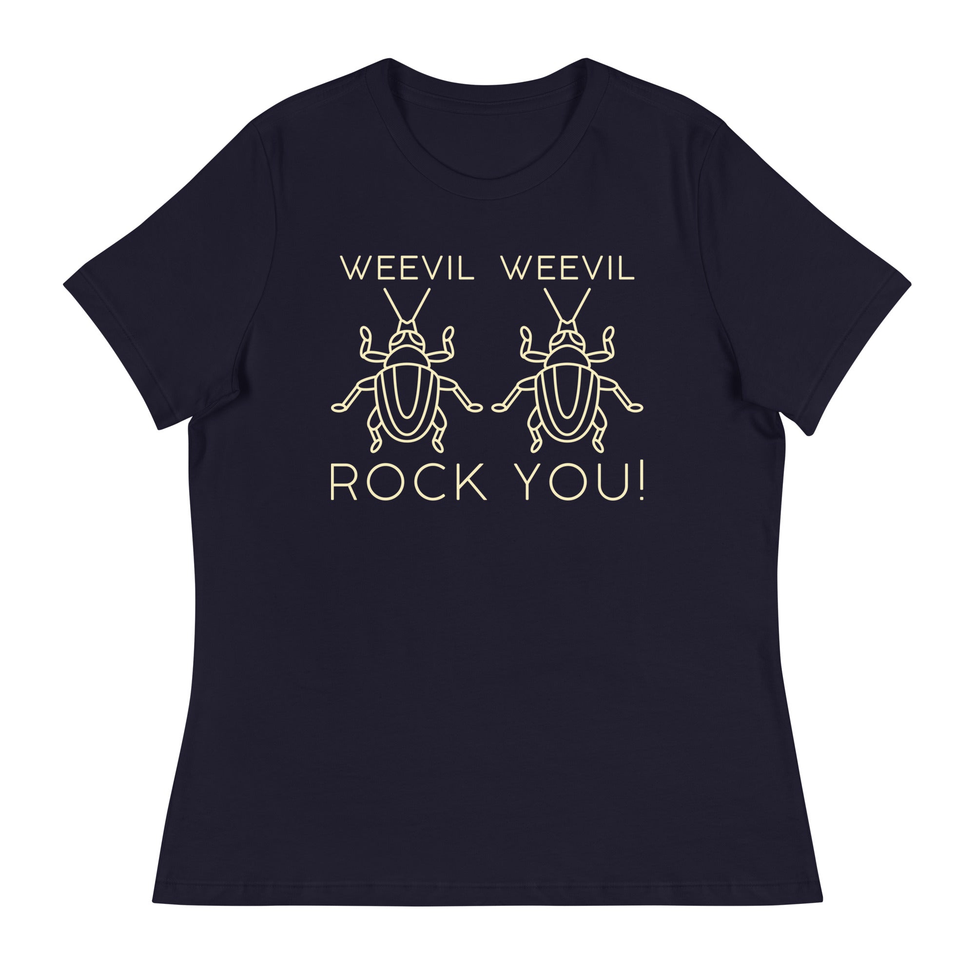 Weevil Weevil Rock You! Women's Signature Tee Hoodie, Sweatshirt | PureTeeCo.com (Image 2)