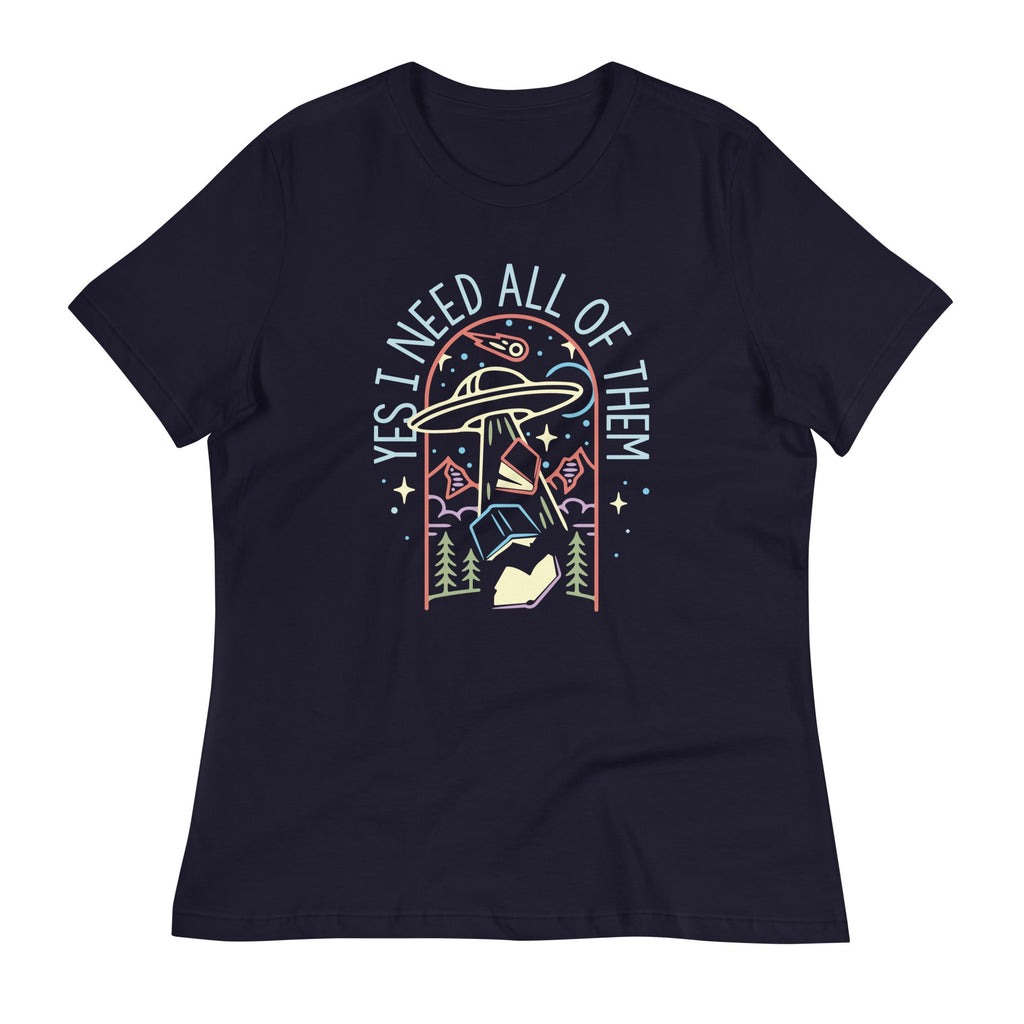 Yes I Need All Of Them Women's Signature Tee Hoodie, Sweatshirt | PureTeeCo.com (Image 2)