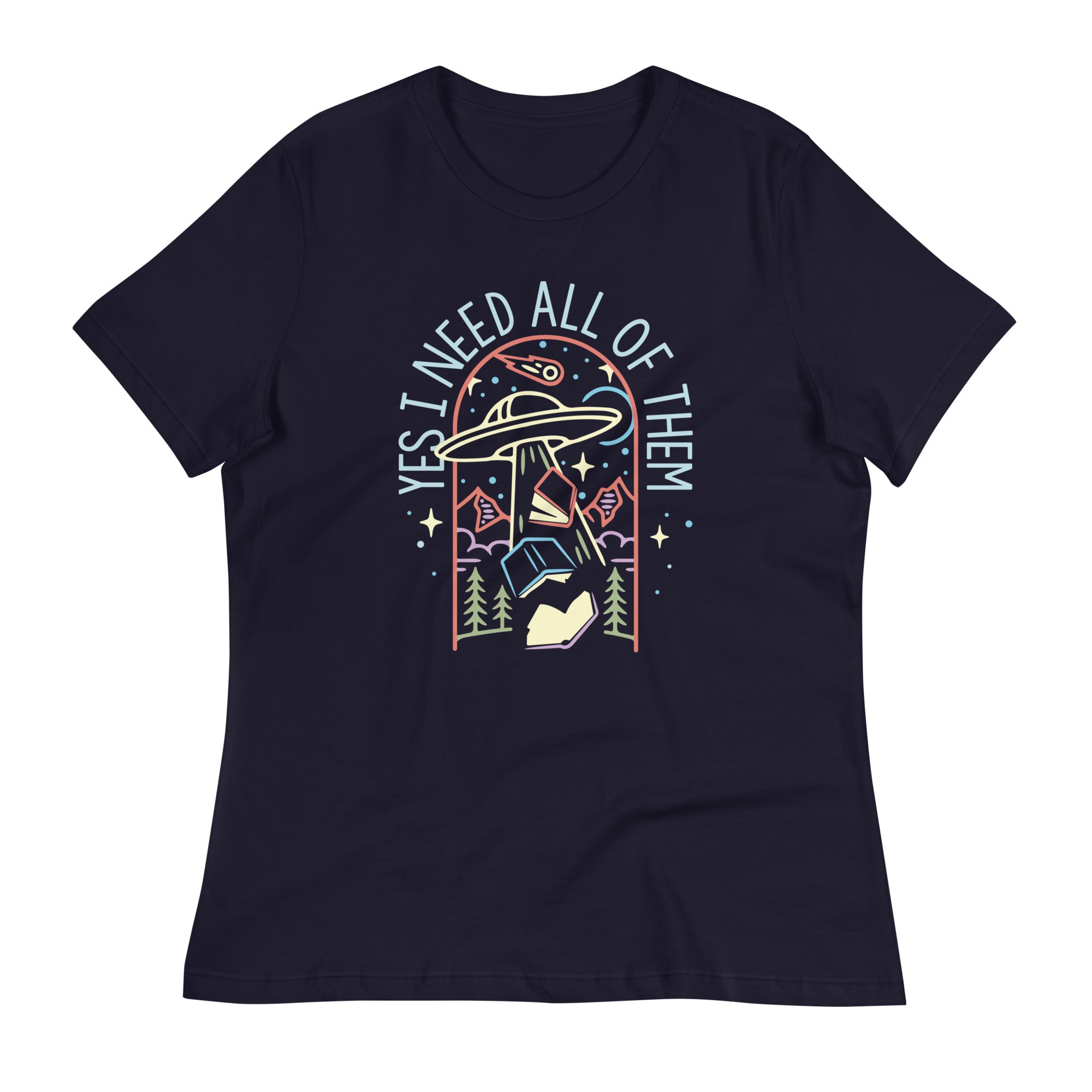 Yes I Need All Of Them Women's Signature Tee Hoodie, Sweatshirt | PureTeeCo.com (Image 2)